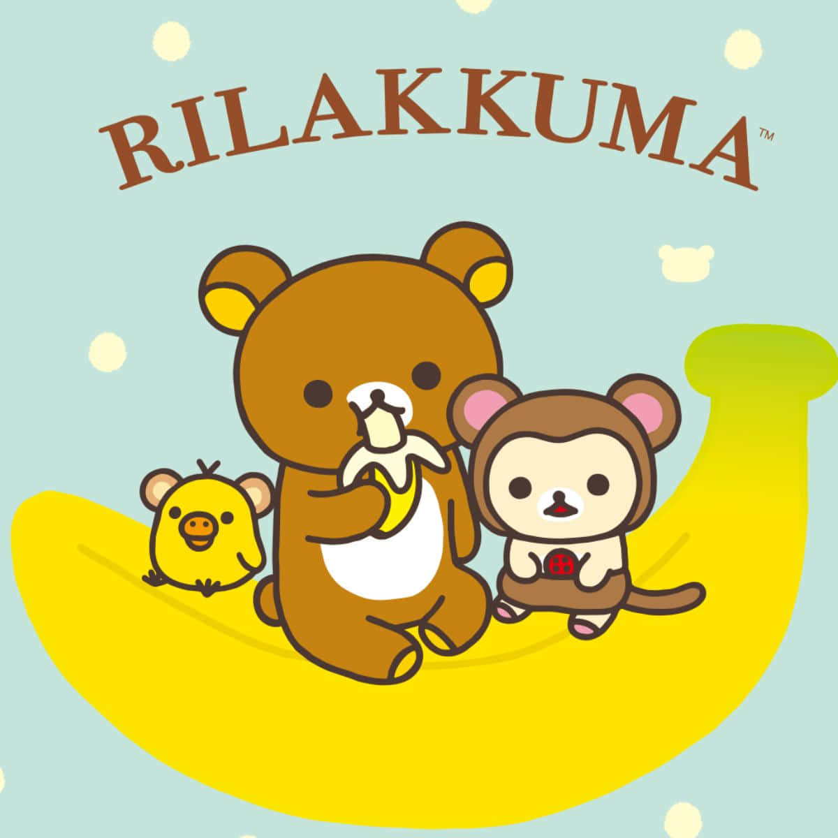 Rilakkuma and Friends Relaxing in a Beautiful Forest