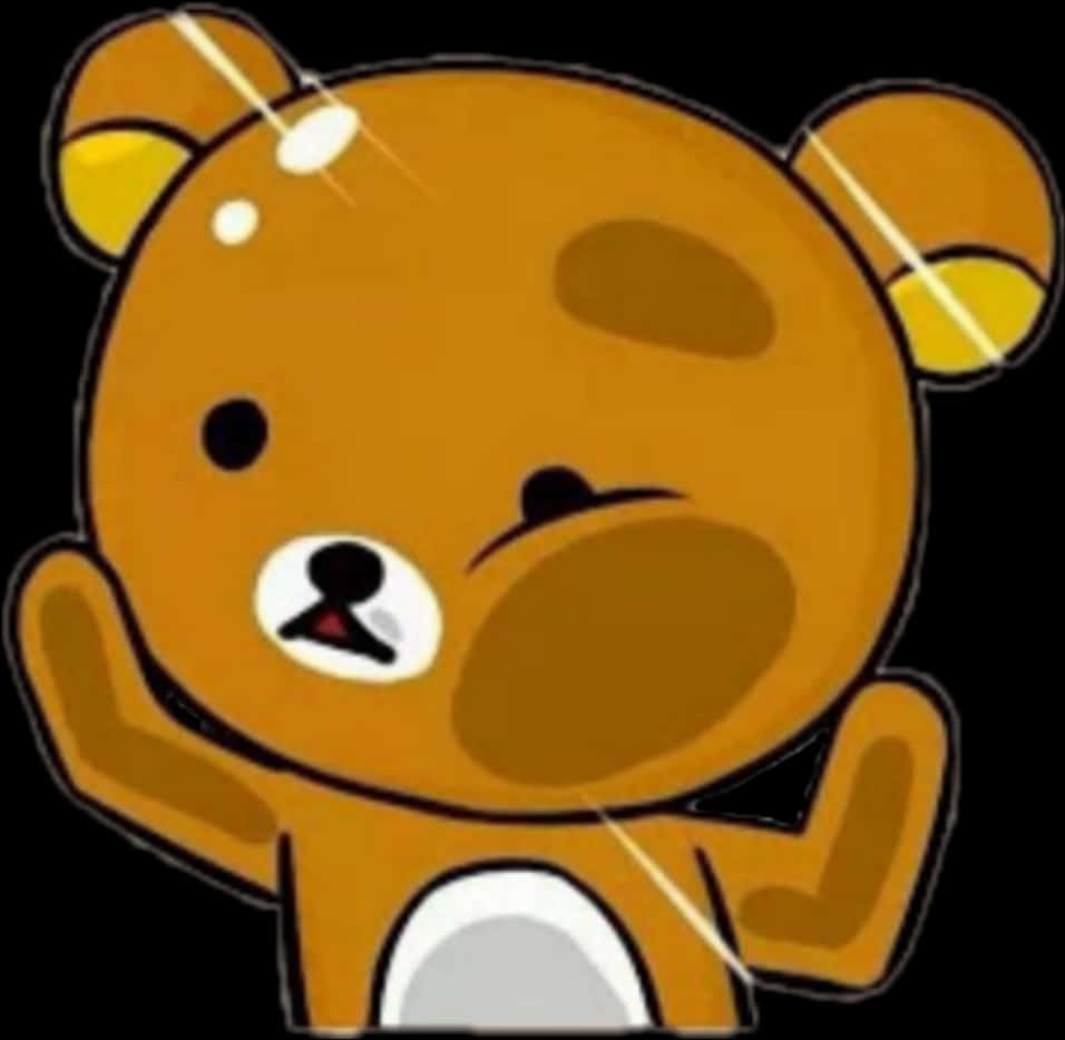 Rilakkuma Cartoon Character Image PNG