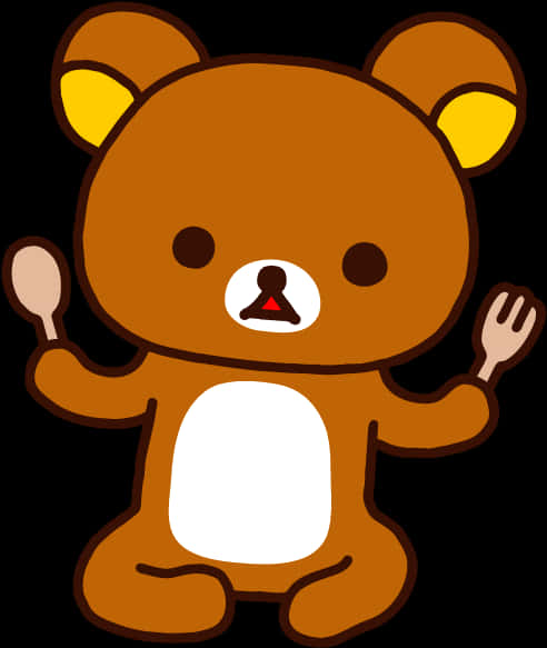 Rilakkuma Character Illustration PNG