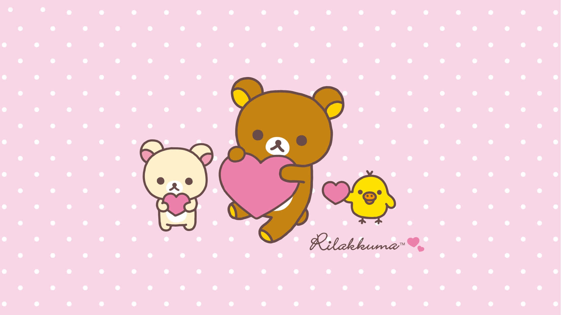 Get your work done with Rilakkuma's cuteness Wallpaper