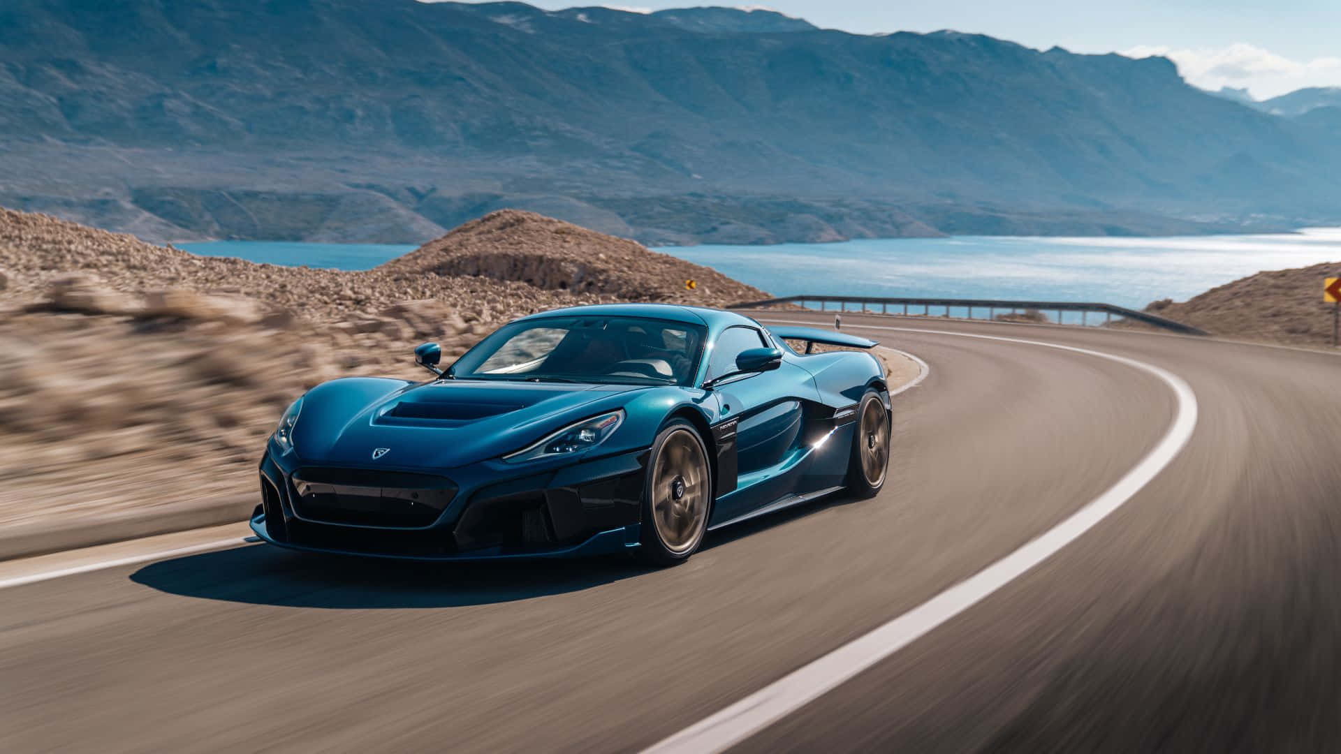 Rimac's Astounding Electric Hypercar Wallpaper