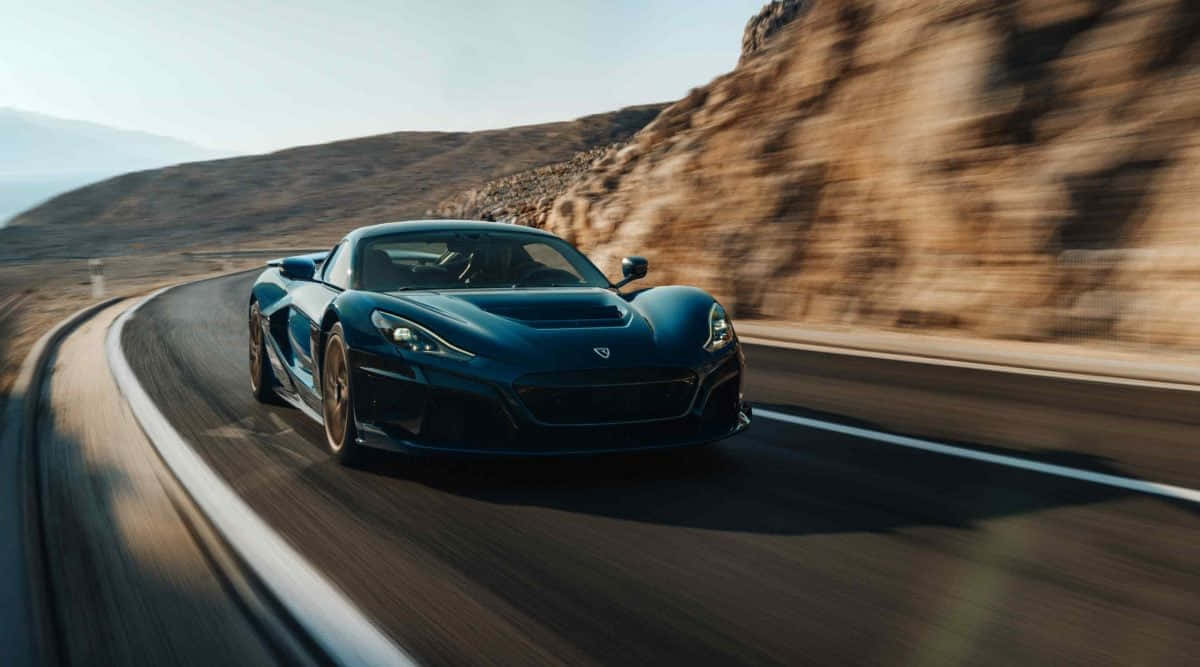 Rimac Nevera Dominating The Road Wallpaper