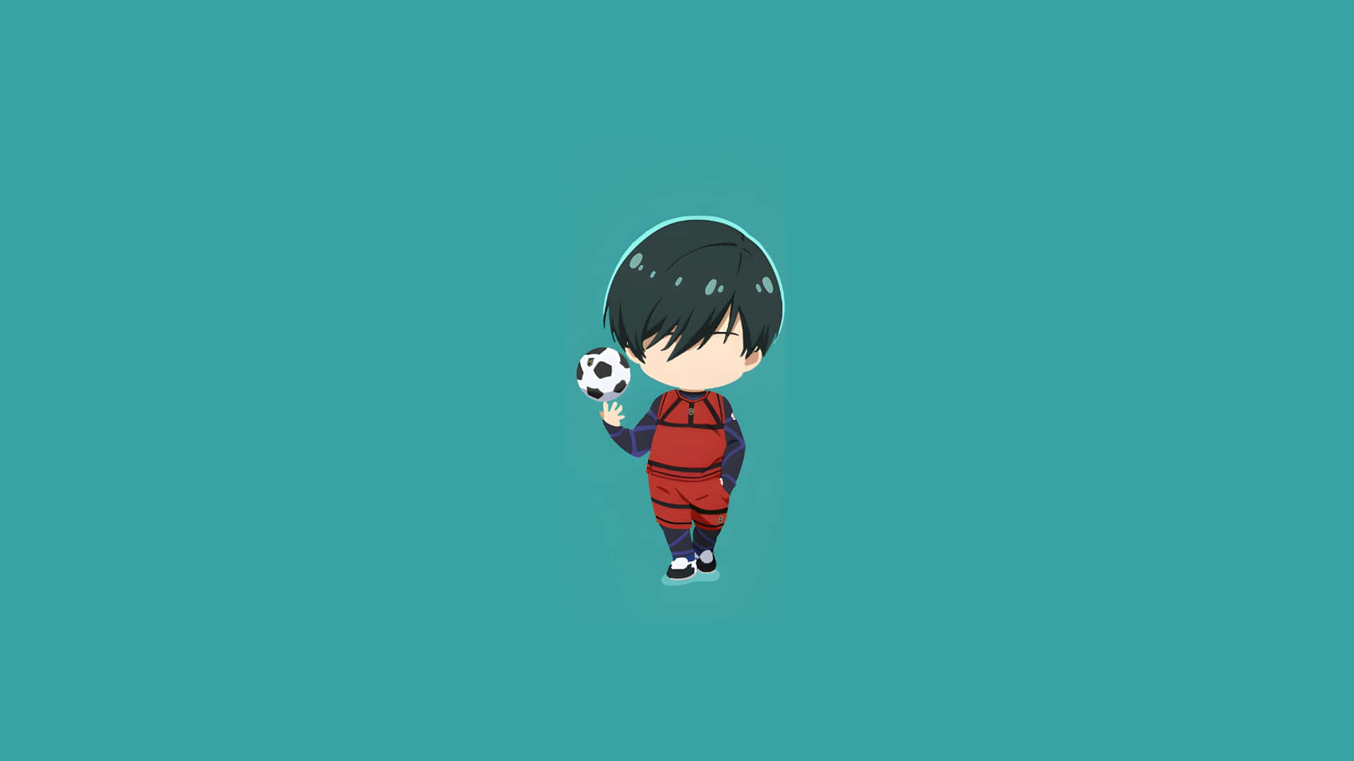 Personaje Chibi Rin Itoshi Fondo de pantalla