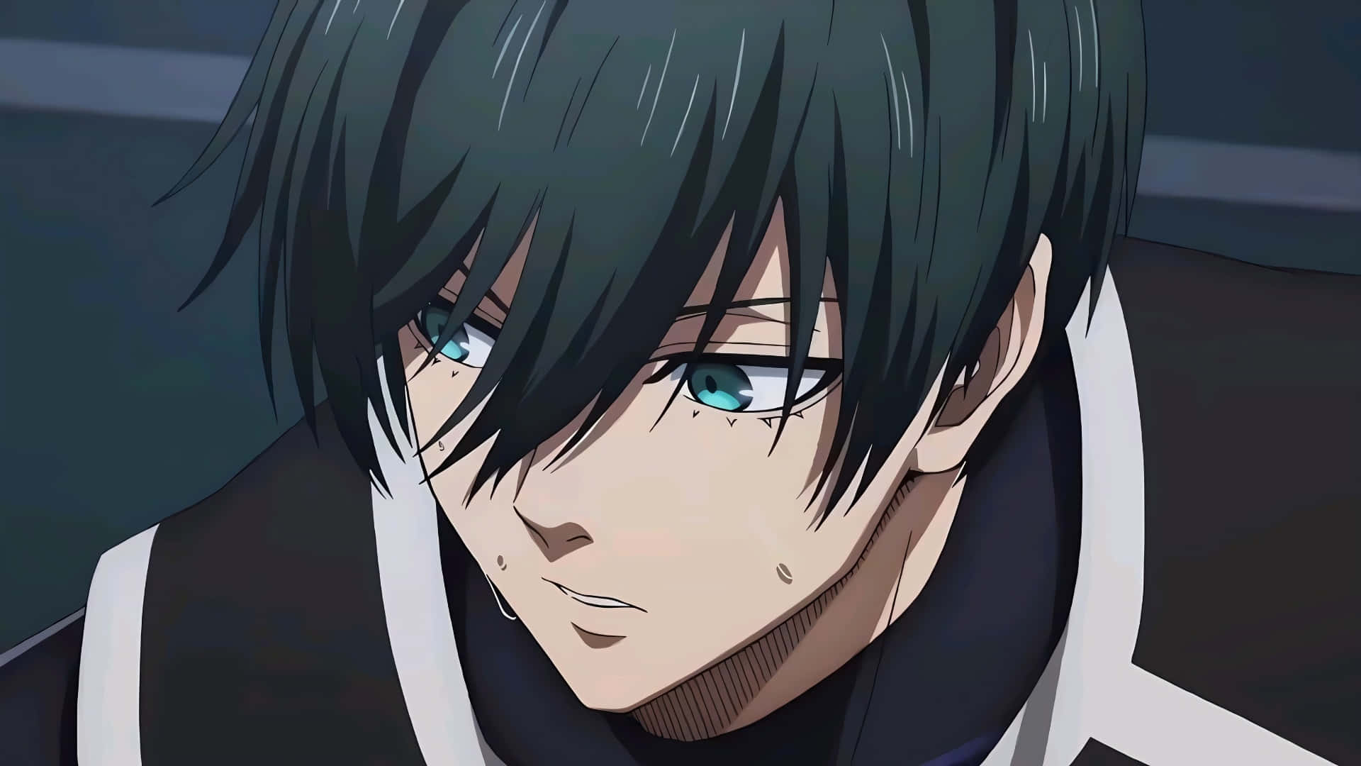 Rin Itoshi Intense Focus Wallpaper