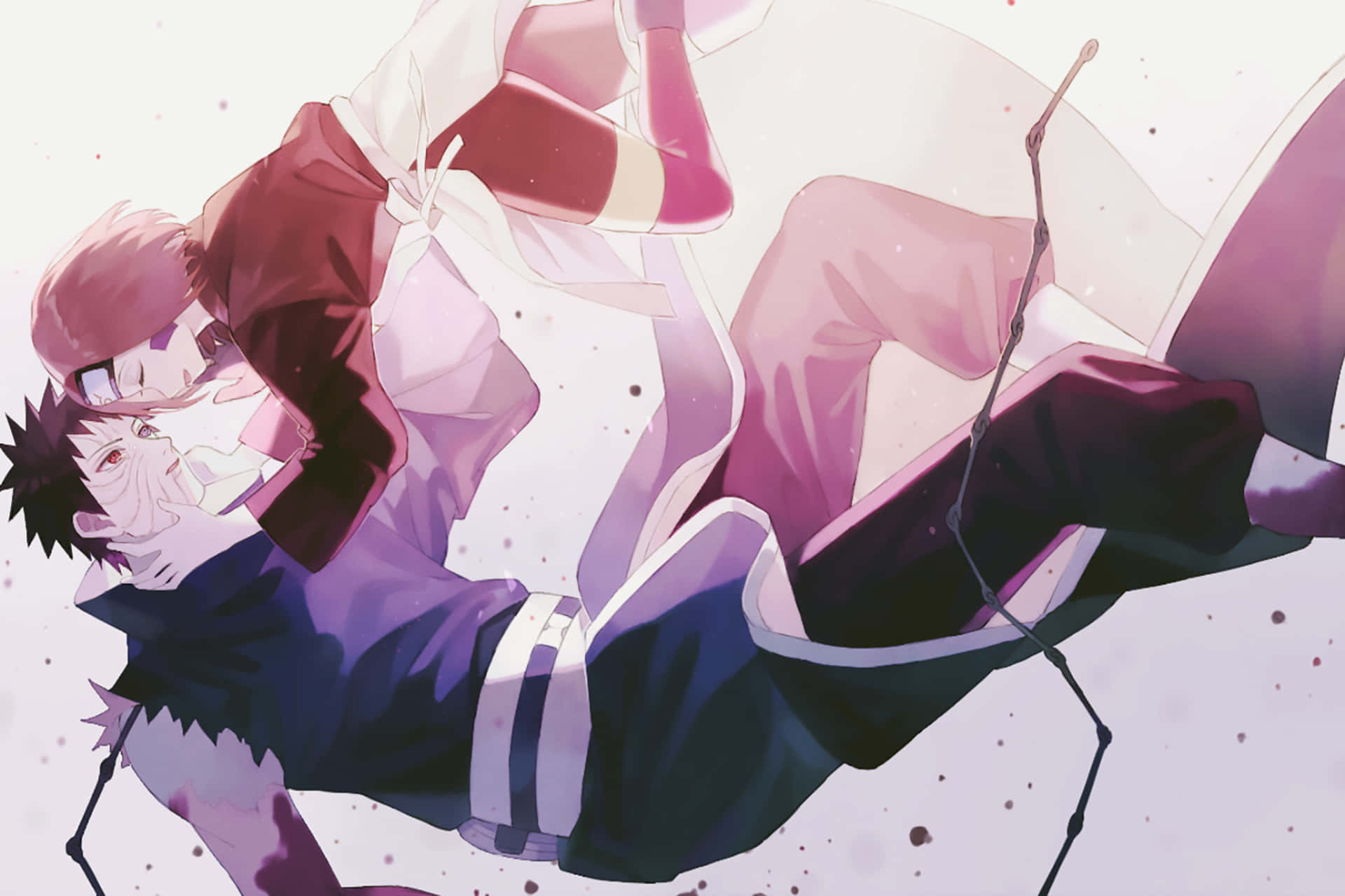 Captivating Rin Nohara: Dazzling and Powerful Shinobi Wallpaper
