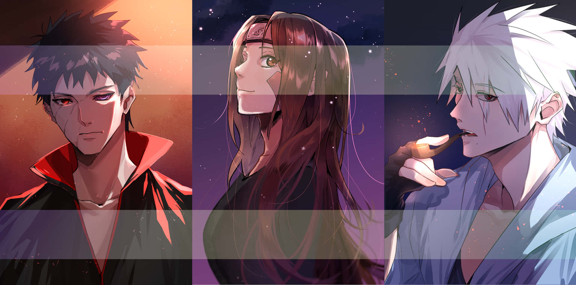 Rin Nohara, Smiling Animated Character Wallpaper