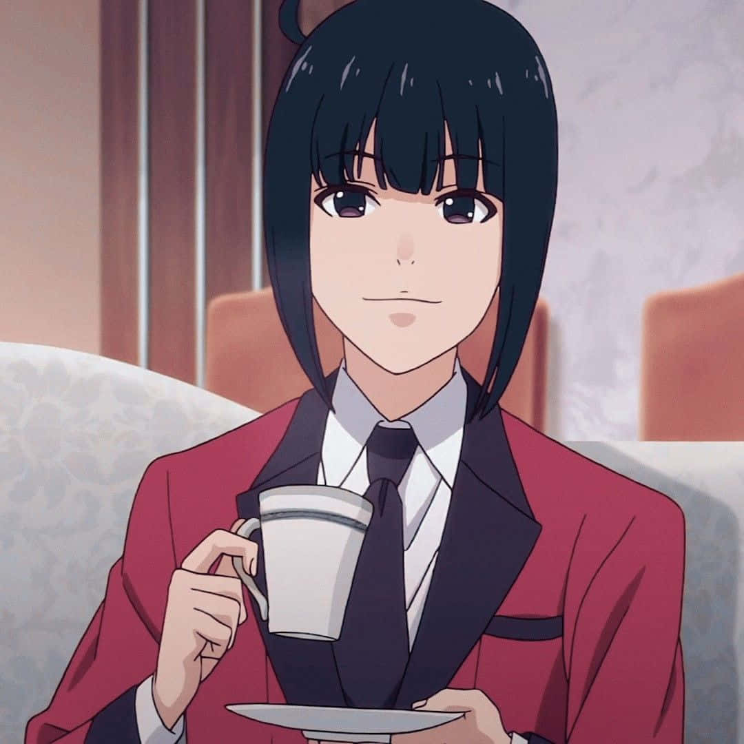 Rin Obami, The Strategic Mastermind From Netflix's Anime, Kakegurui Wallpaper