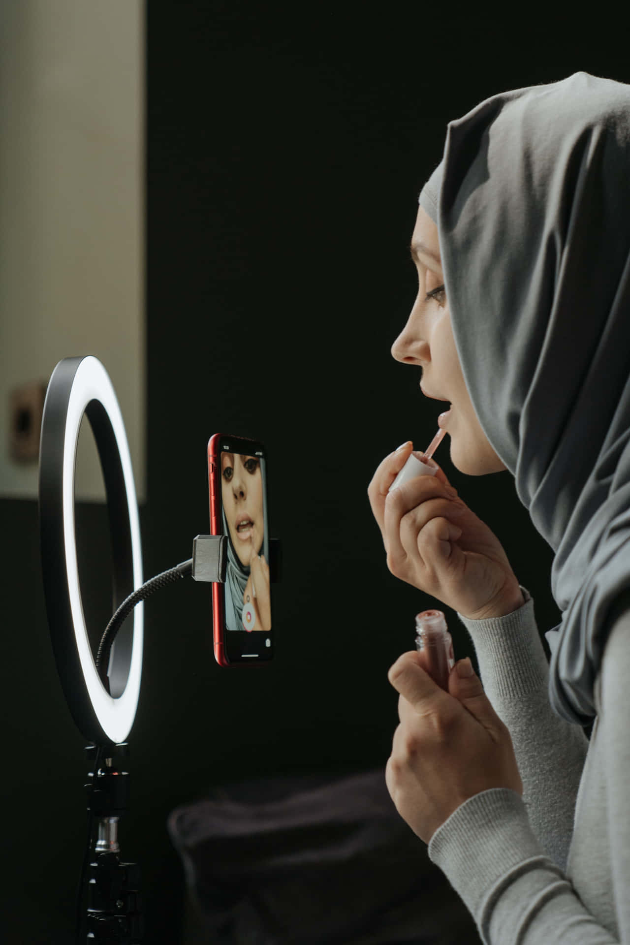 "Illuminate Your Subject With A Professional-Grade Ring Light"