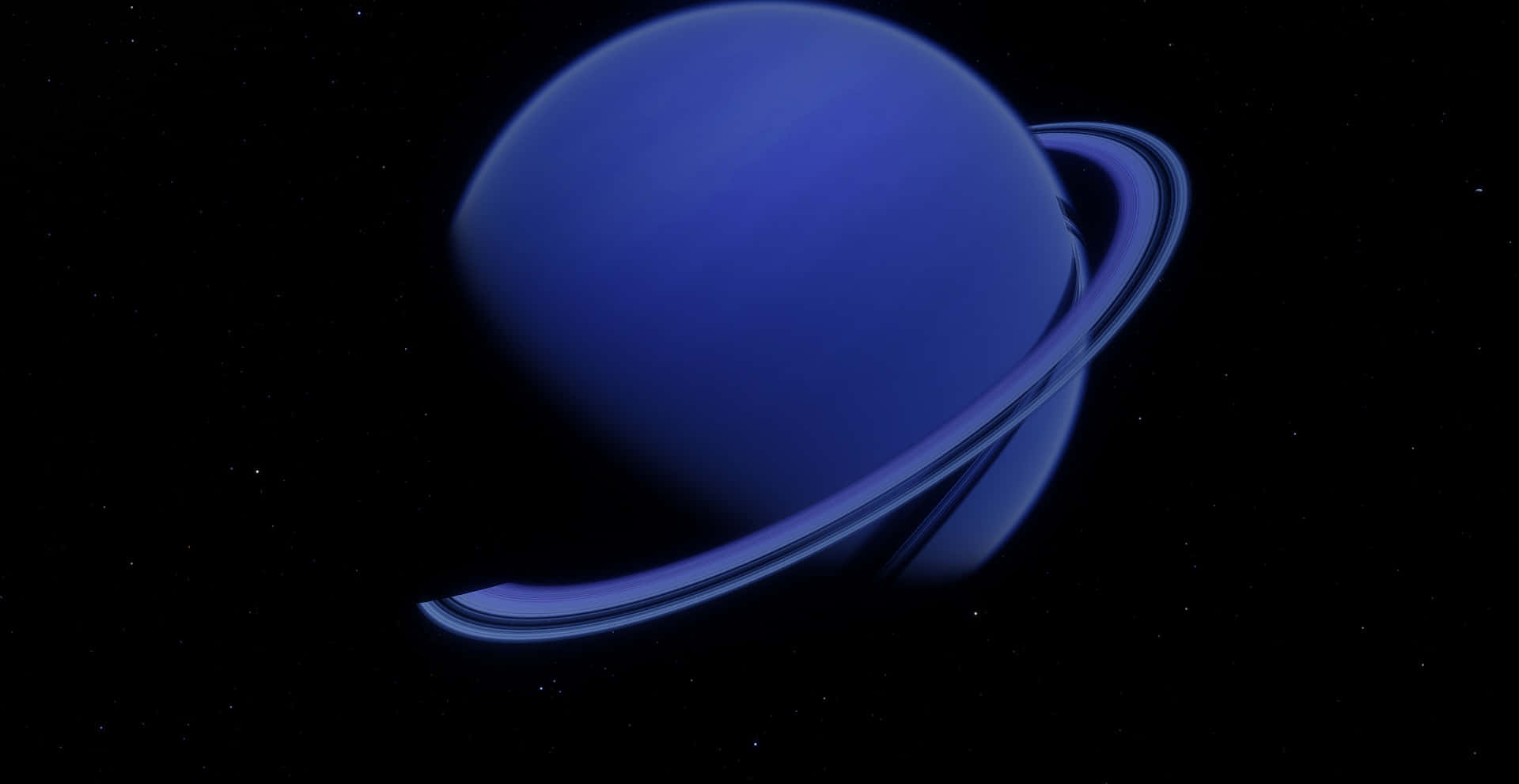 Ringed Planet Wallpaper