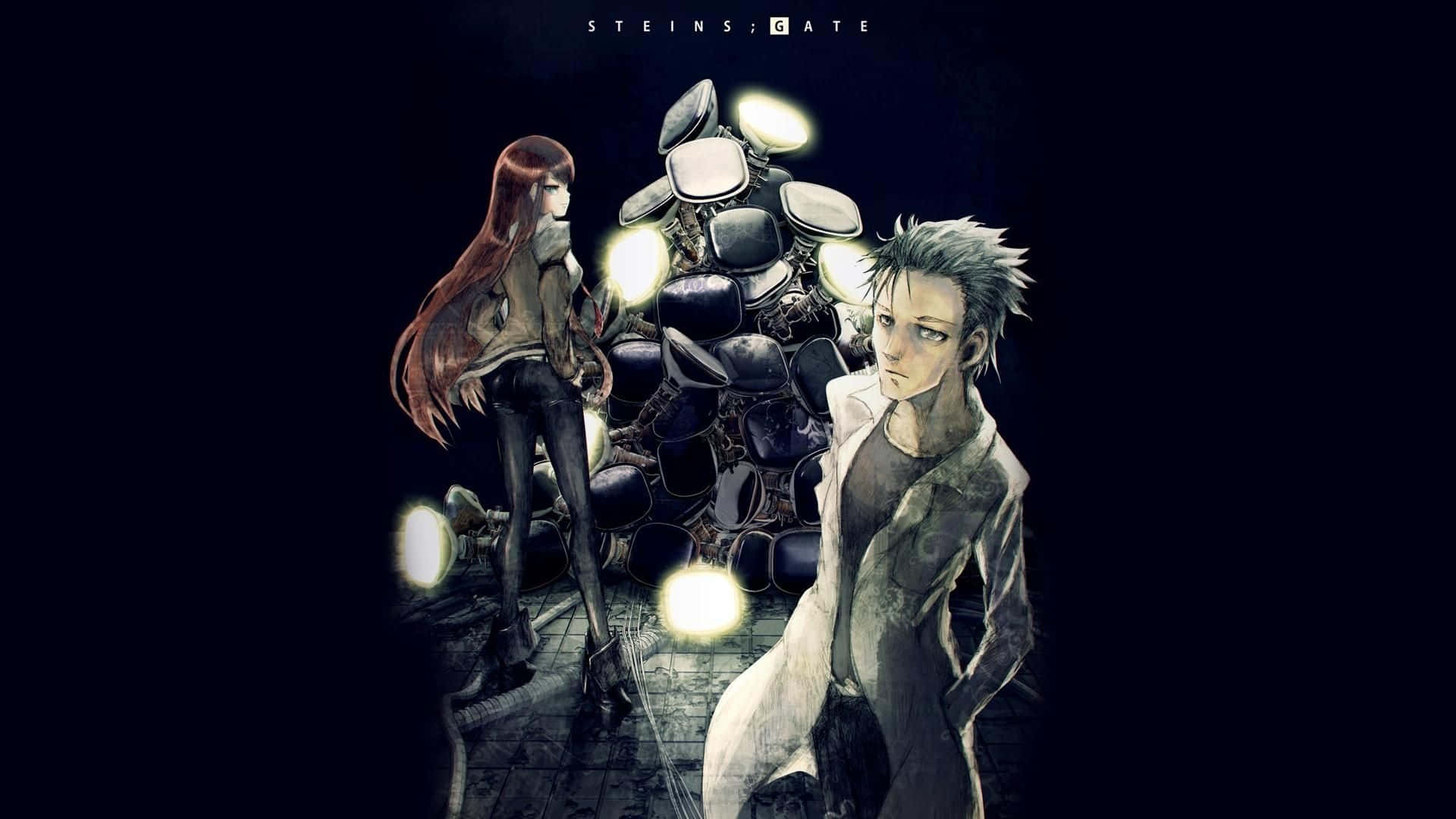 Steins;Gate's Rintaro Okabe in Anime Universe Wallpaper