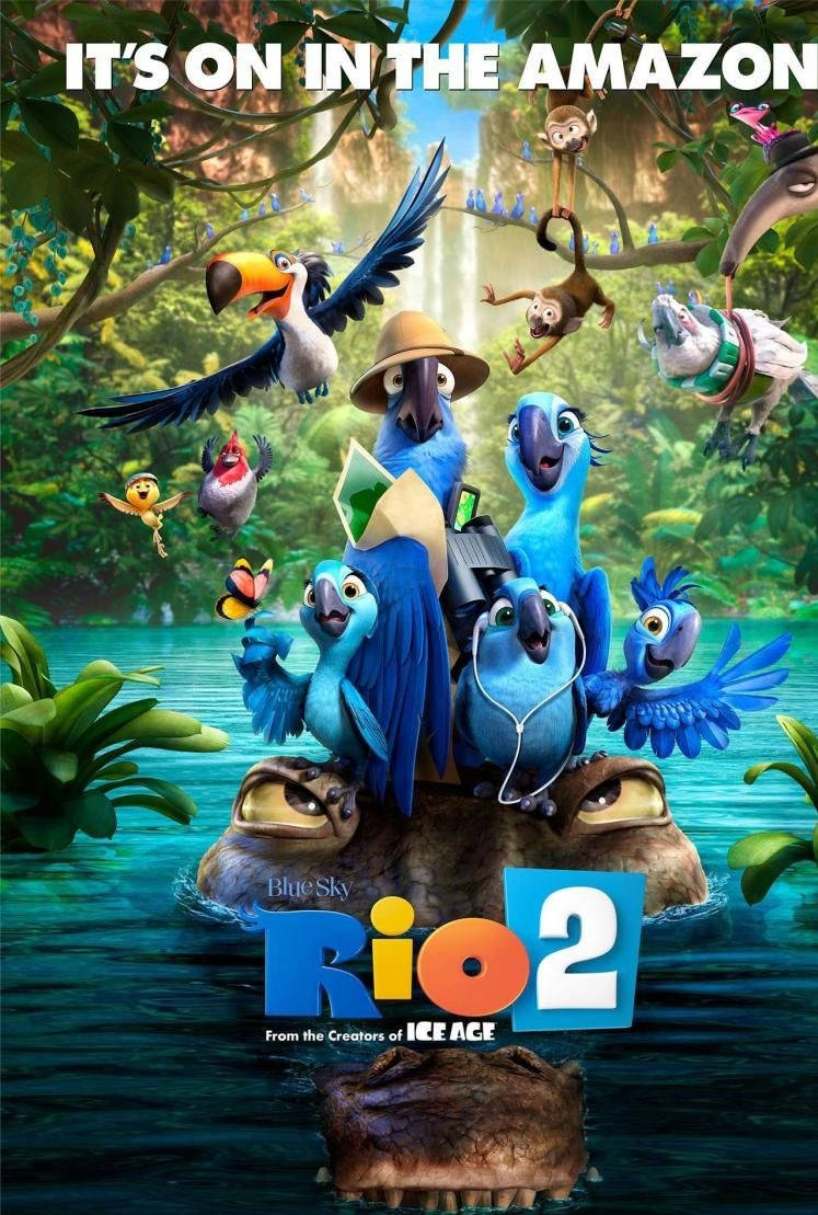 Download Rio 2 Amazon Poster Wallpaper 