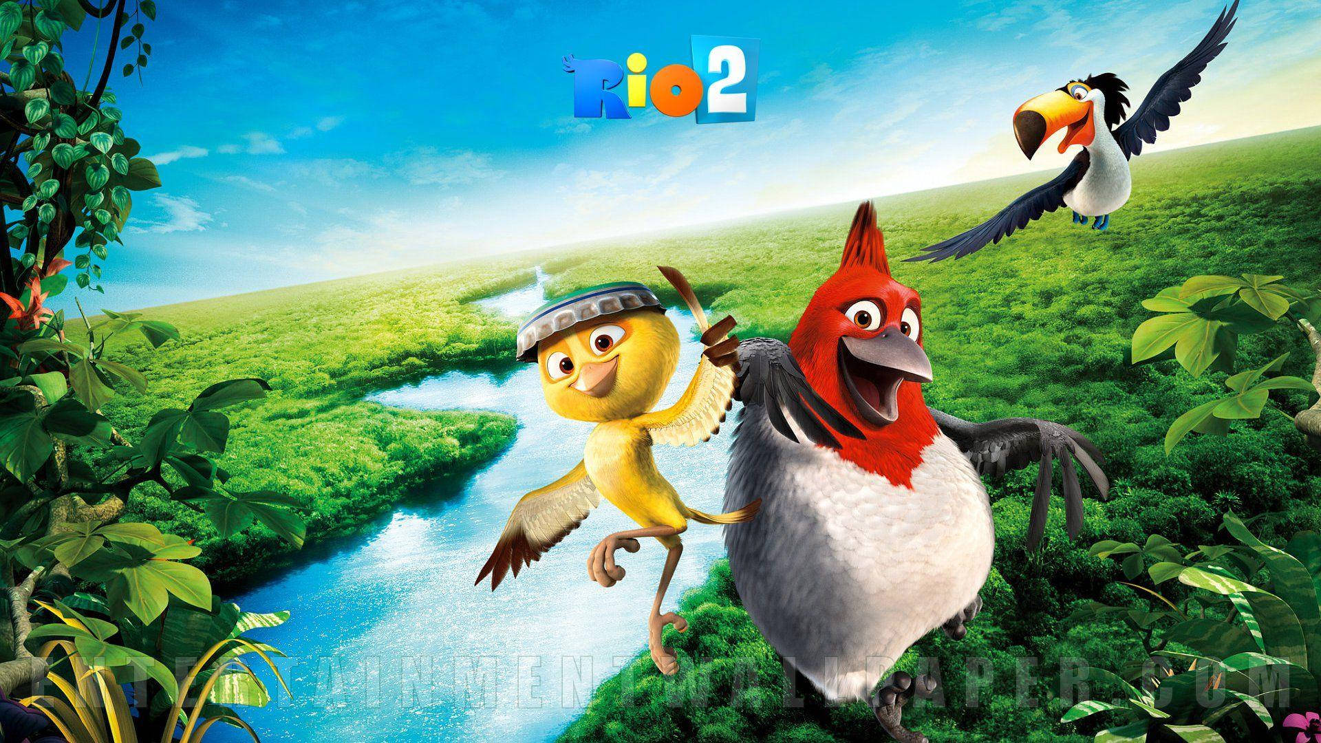 Rio 2 Supporting Characters Wallpaper