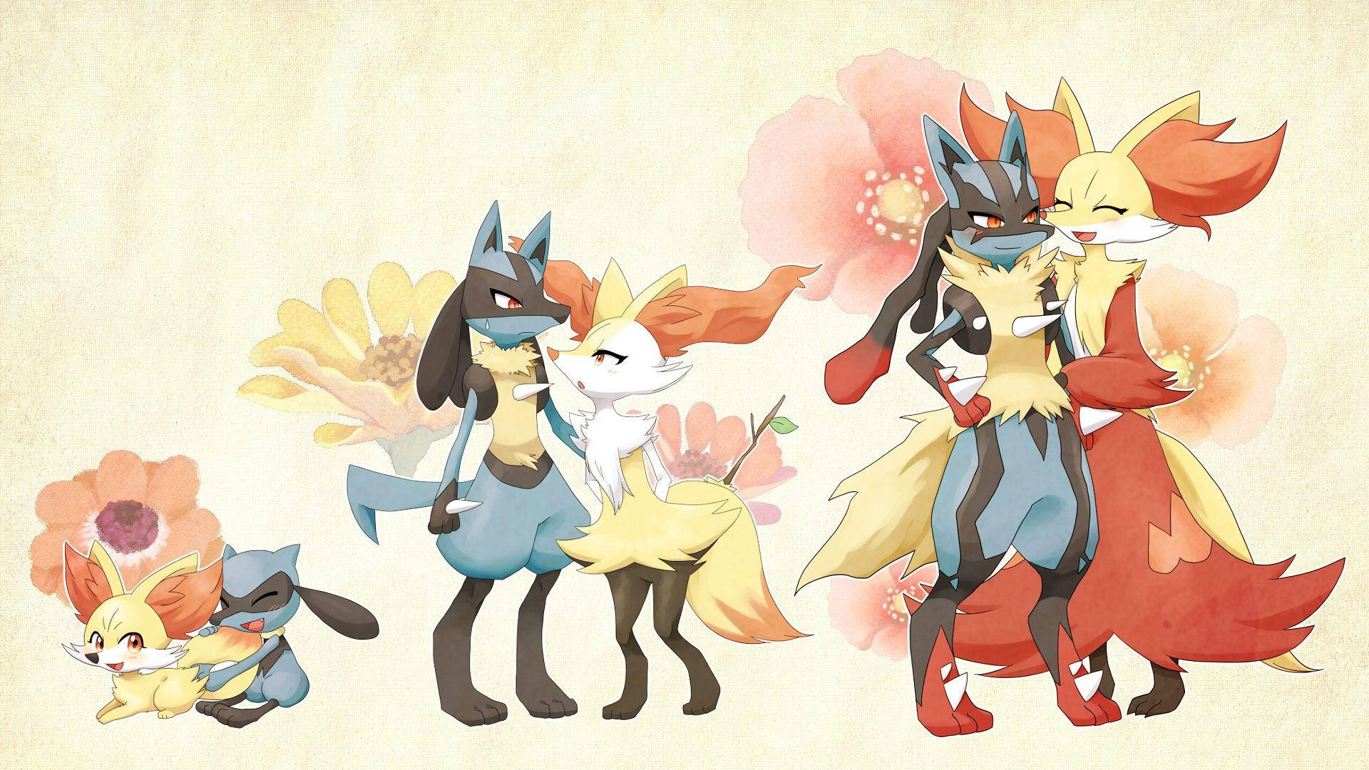 Riolu And Fennekin Growing Up Picture