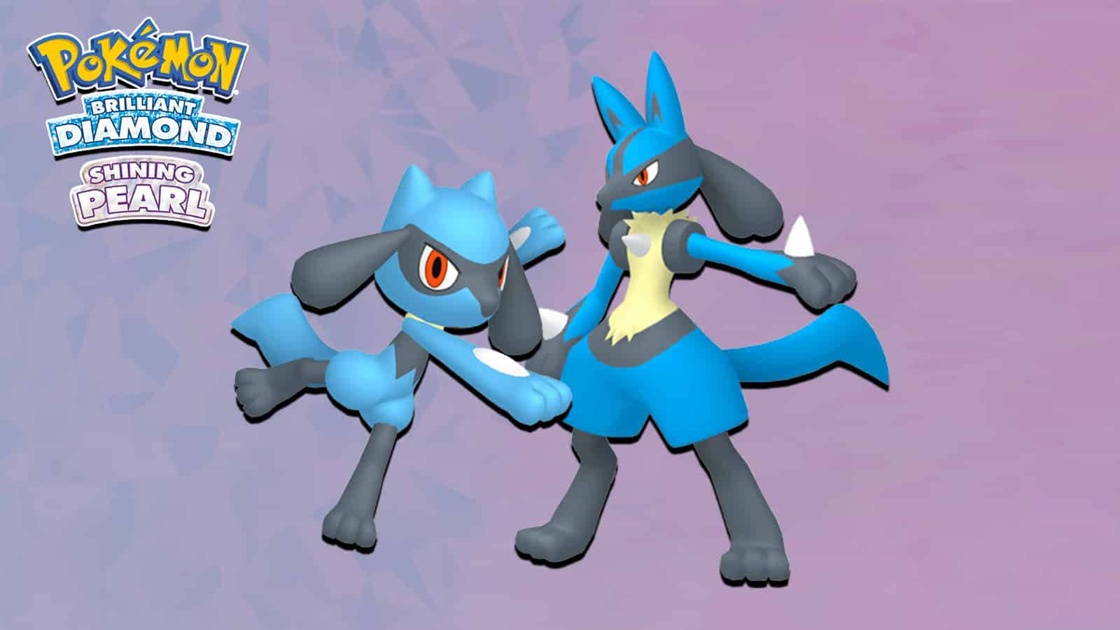 Riolu And Lucario 3d Picture