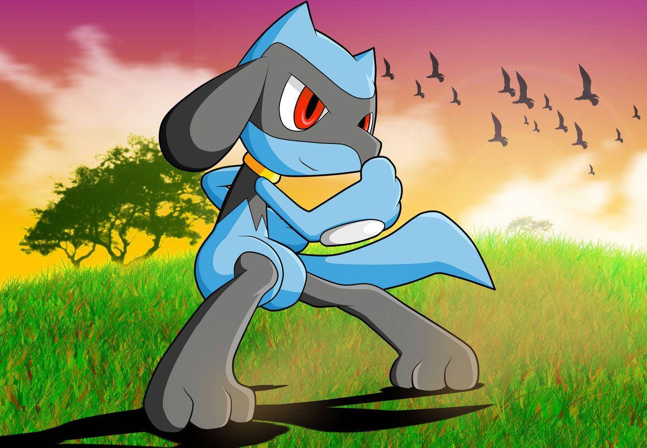 Riolu Poised Picture