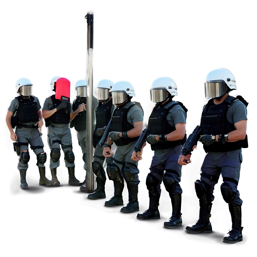 Riot Control Tactics Png 06242024 PNG