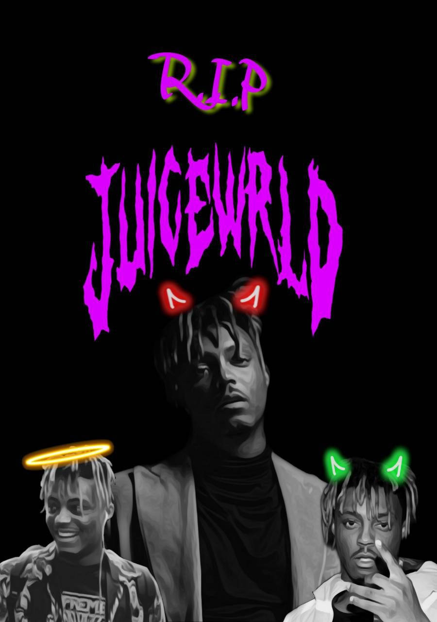 Juice Wrld Edit, aesthetic, death, juice world, juice wrld, music, rap,  rapper, HD phone wallpaper