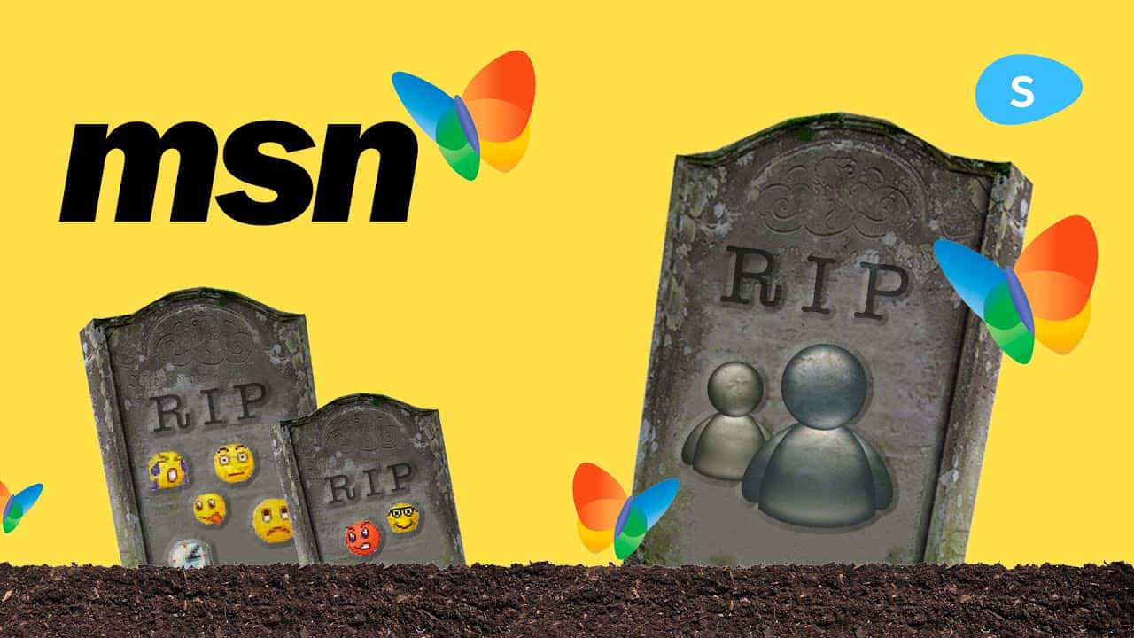 RIP MSN Icon Wallpaper