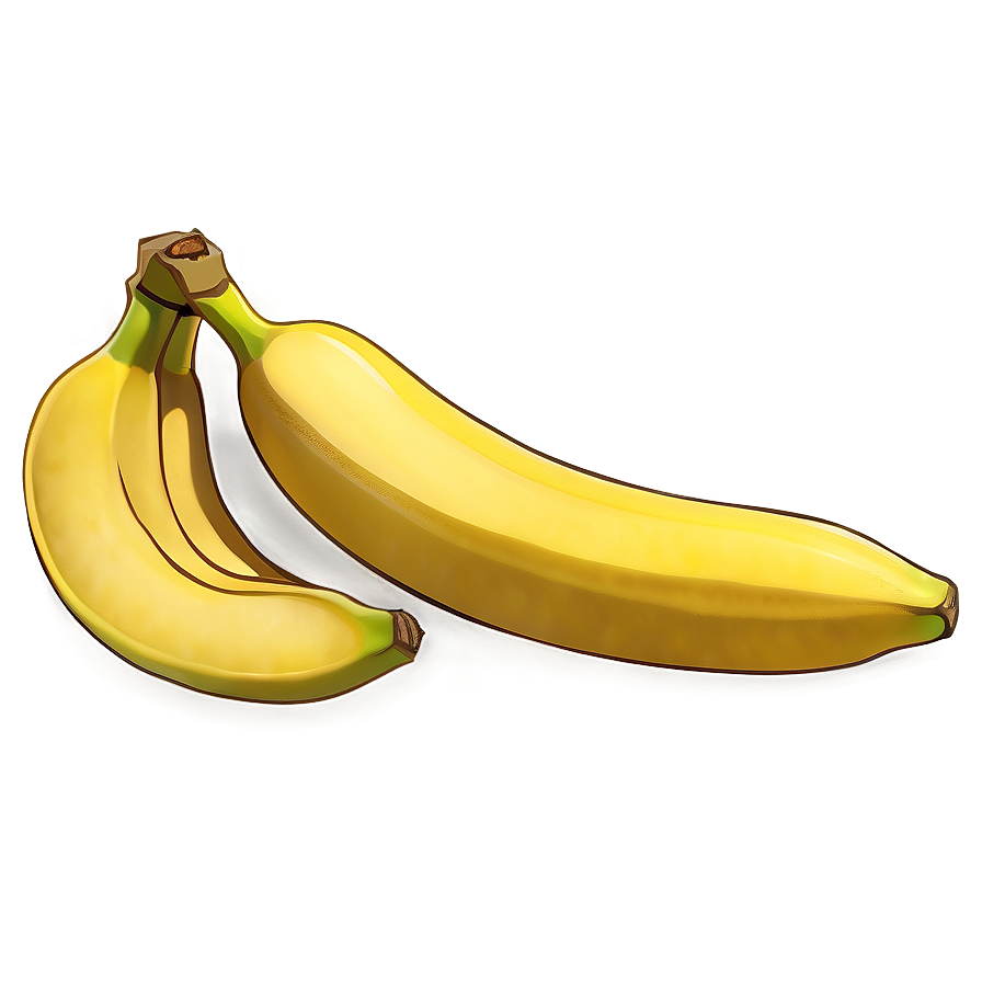 Ripe Banana Clipart Png Glw3 PNG