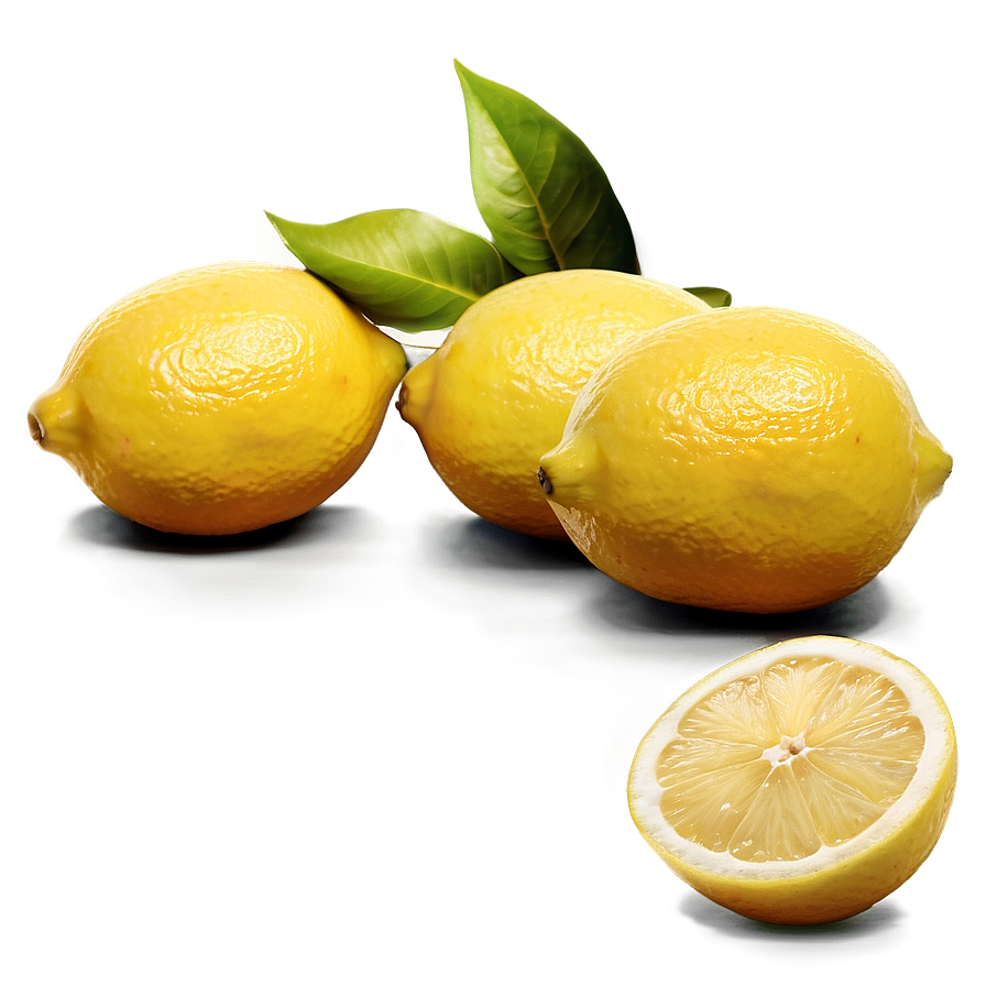 Ripe Lemons Png 06122024 PNG