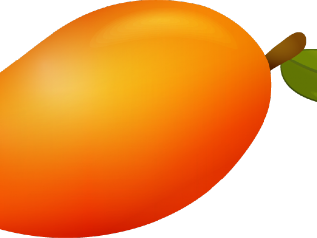 Ripe Mango Cartoon Illustration PNG