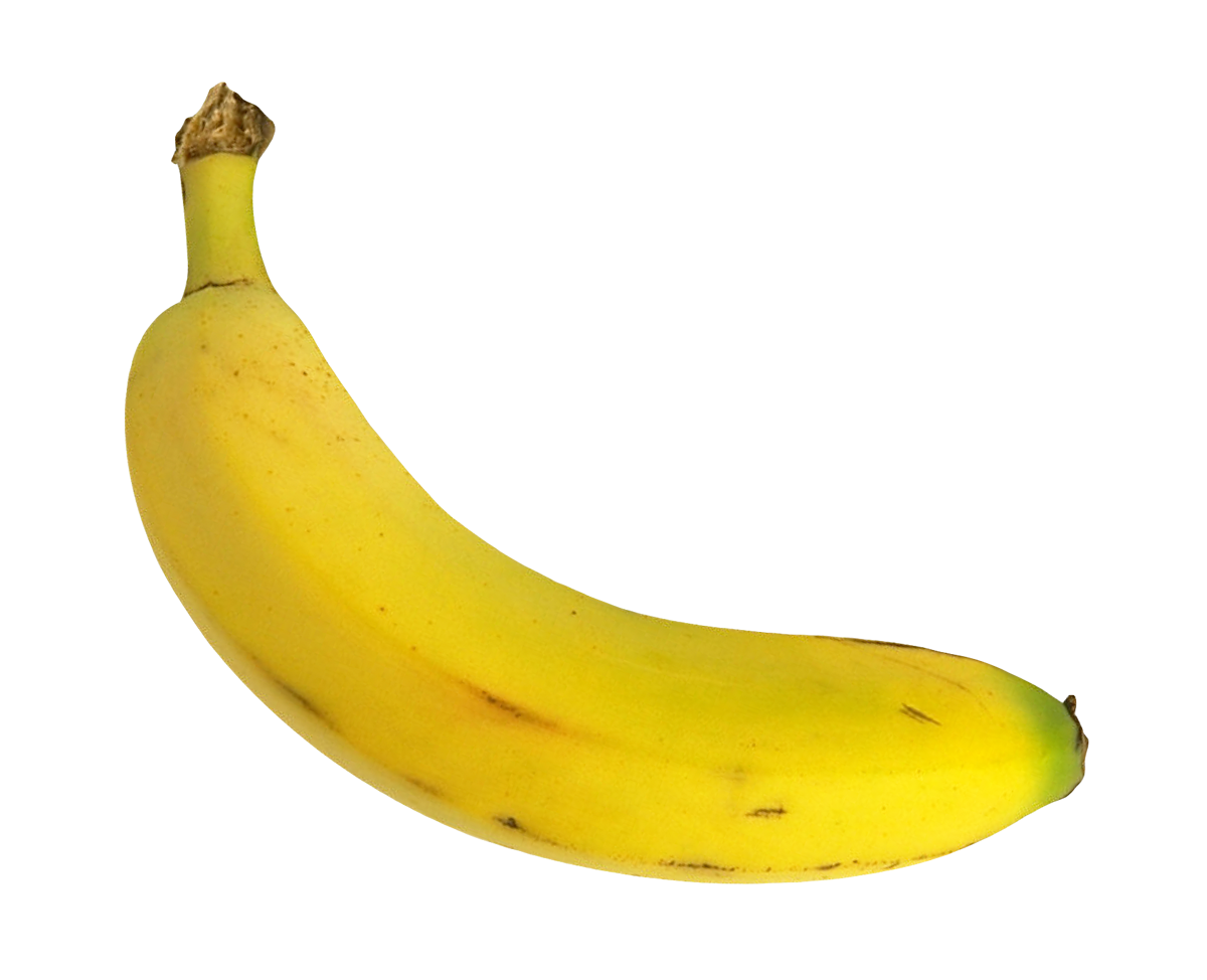 Ripe Yellow Banana PNG