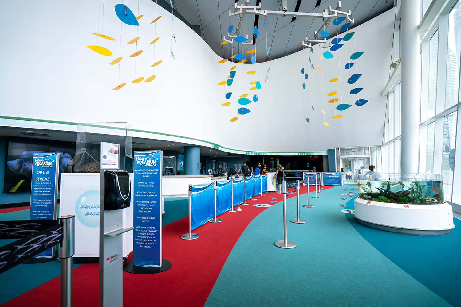 Ripleys Aquarium Lobby Entrance Wallpaper