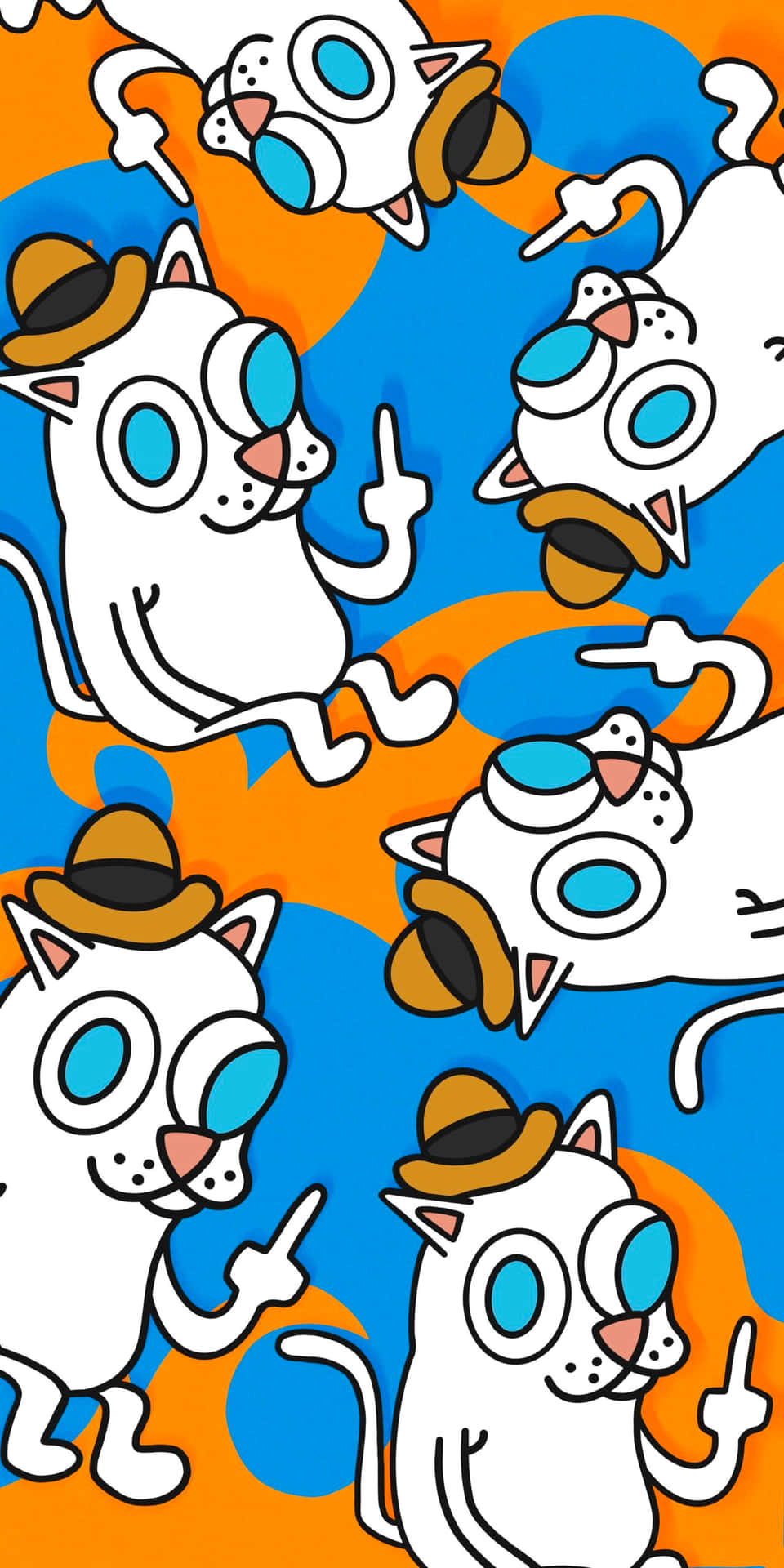 Embrace the weirdness of life with Ripndip Wallpaper