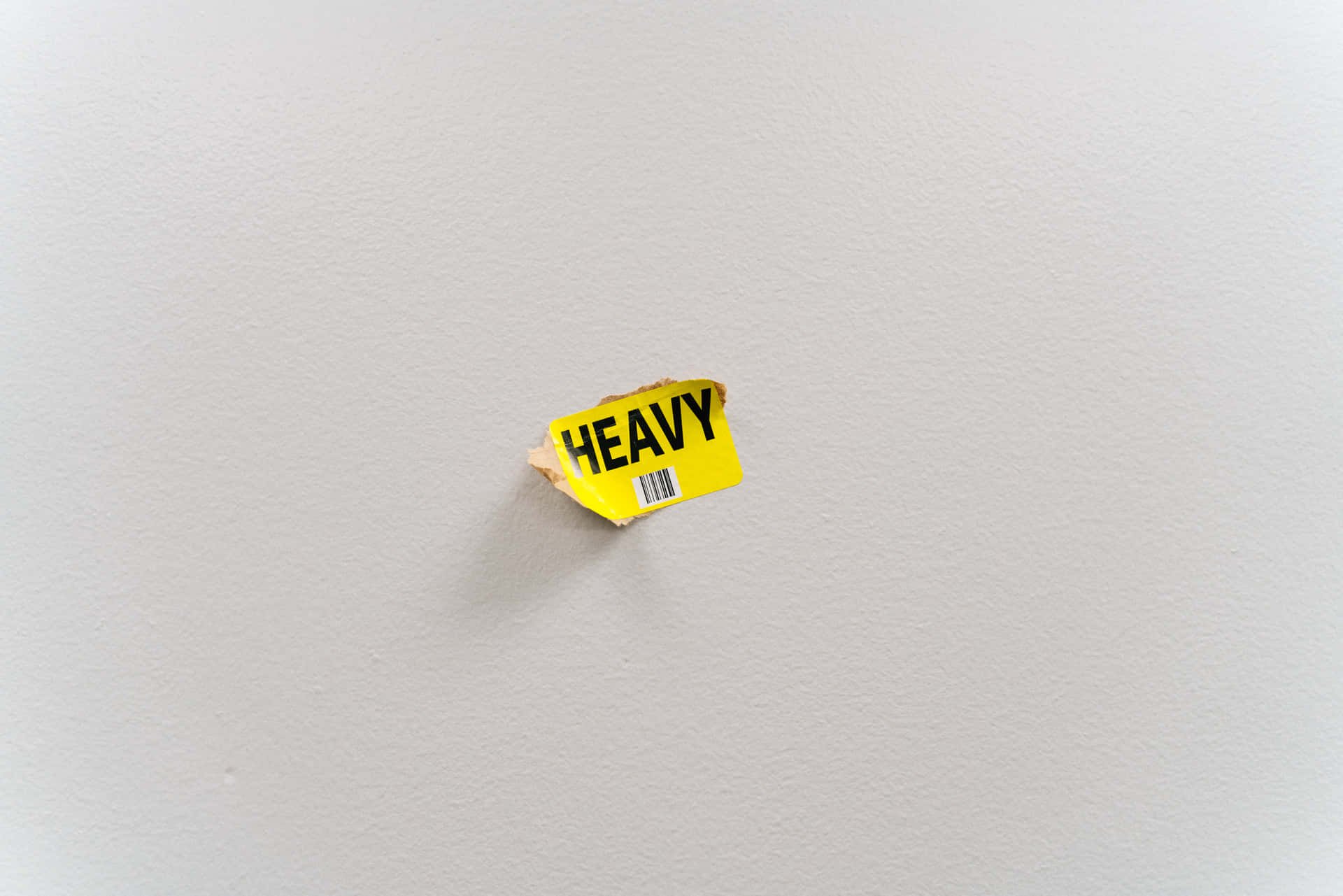 Ripped Heavy Sticker [wallpaper] Wallpaper