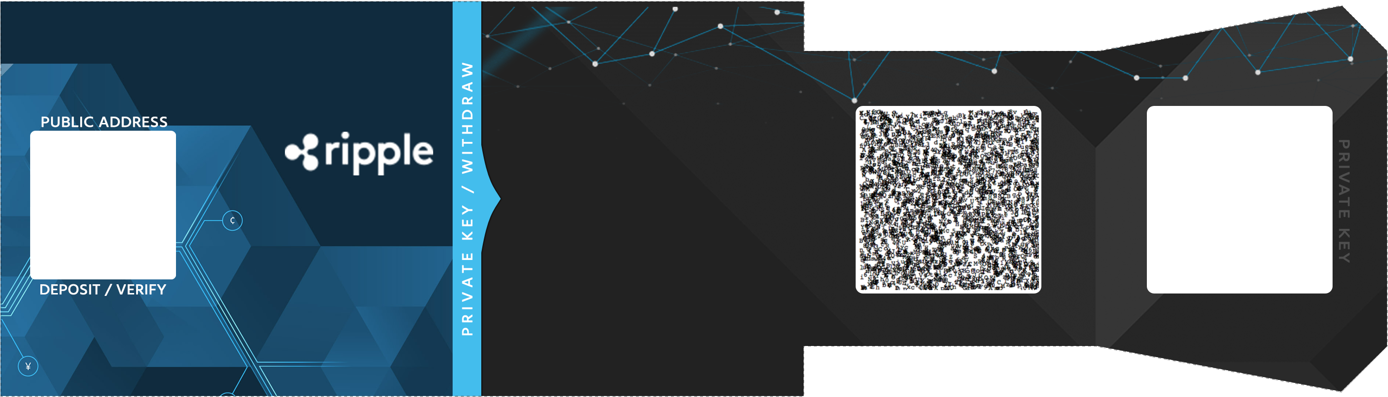 Ripple Cryptocurrency Wallet Design PNG