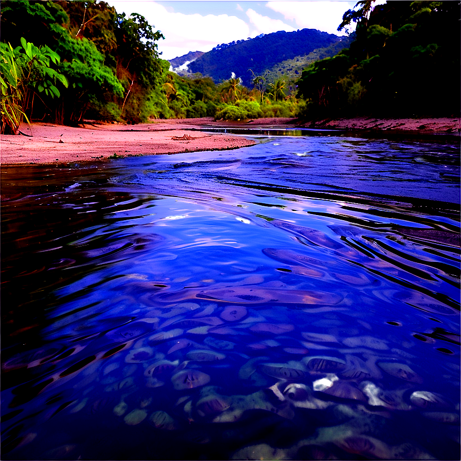 Ripple In Tranquil River Png Uhw PNG