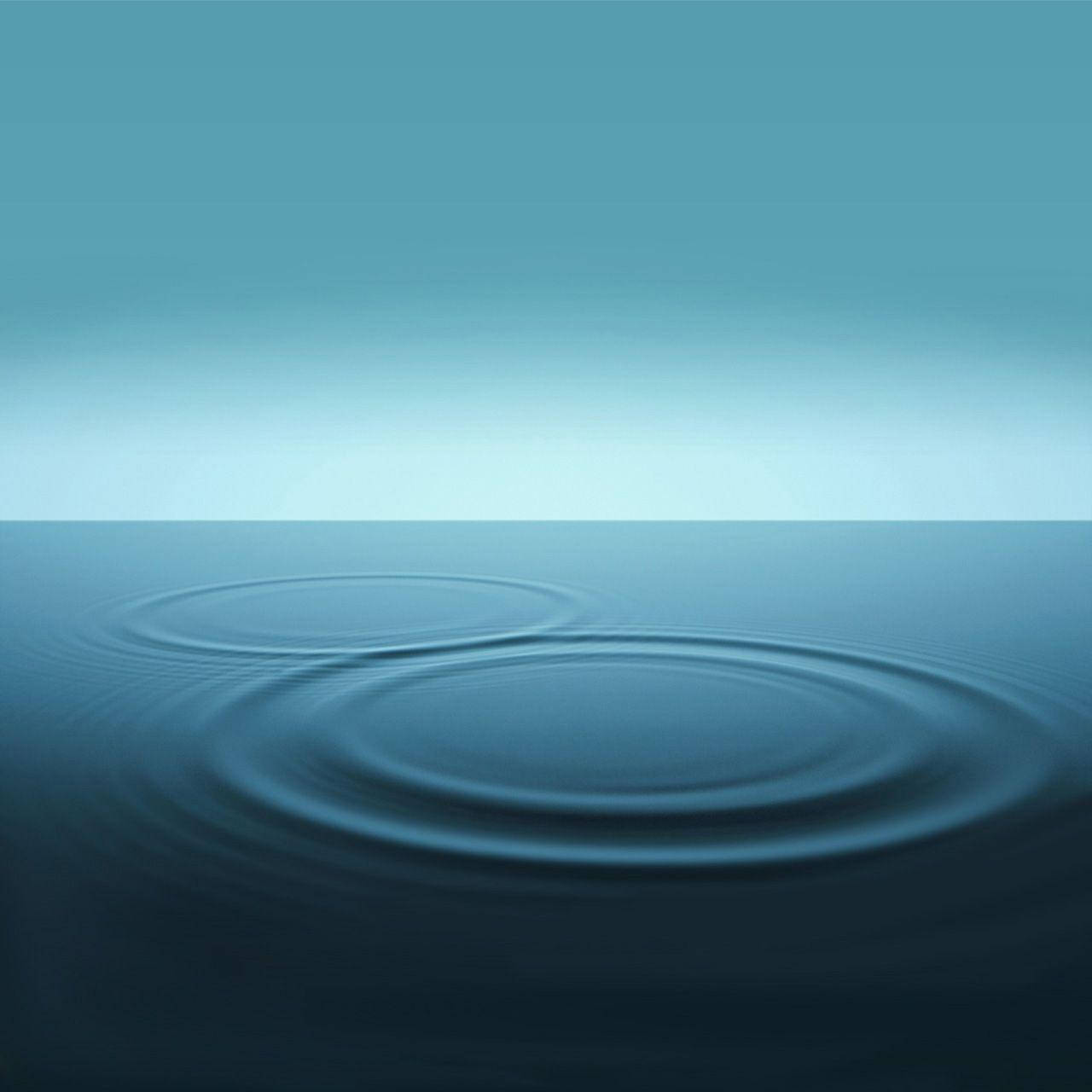 Skvalpandevågor På Vatten Som Bakgrundsbild På Galaxy-surfplatta. Wallpaper