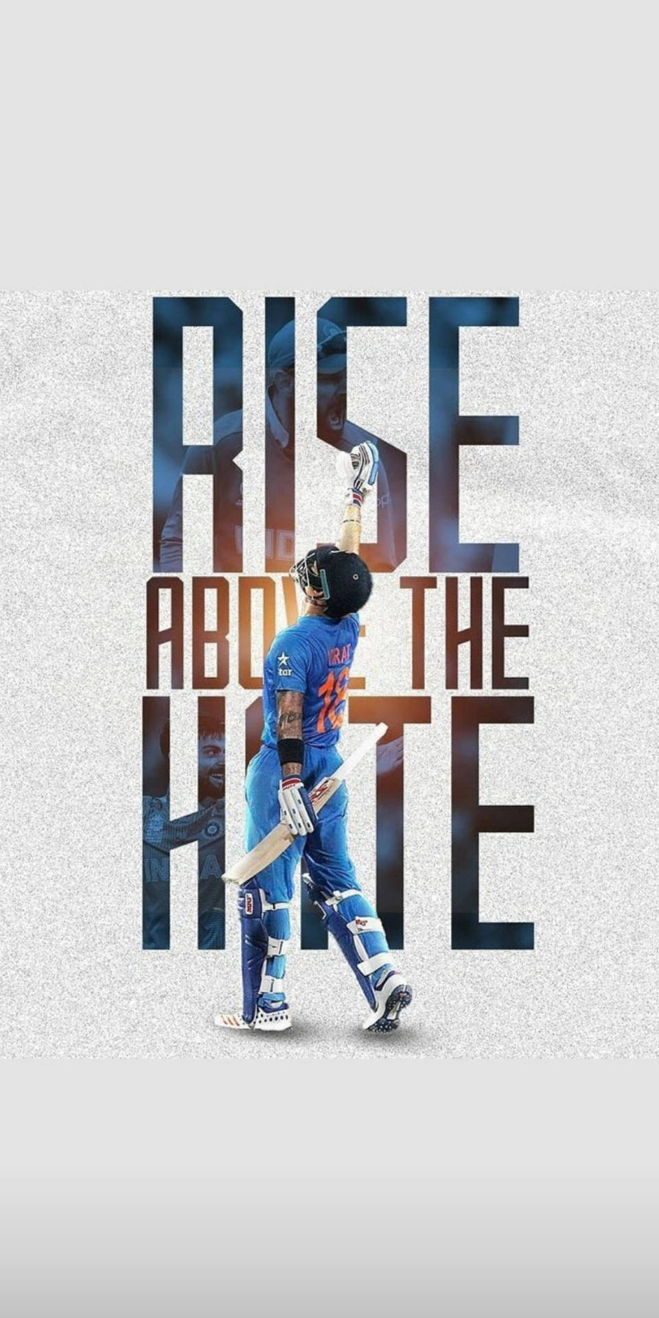 Rise Above Hate Dhoni Hd Wallpaper