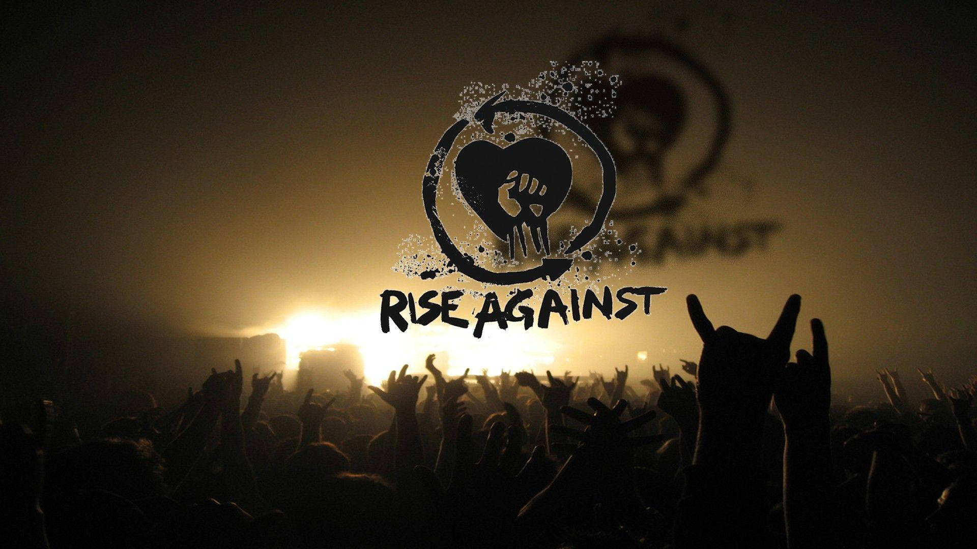 Rise Against American Punk Rock Band Wallpaper