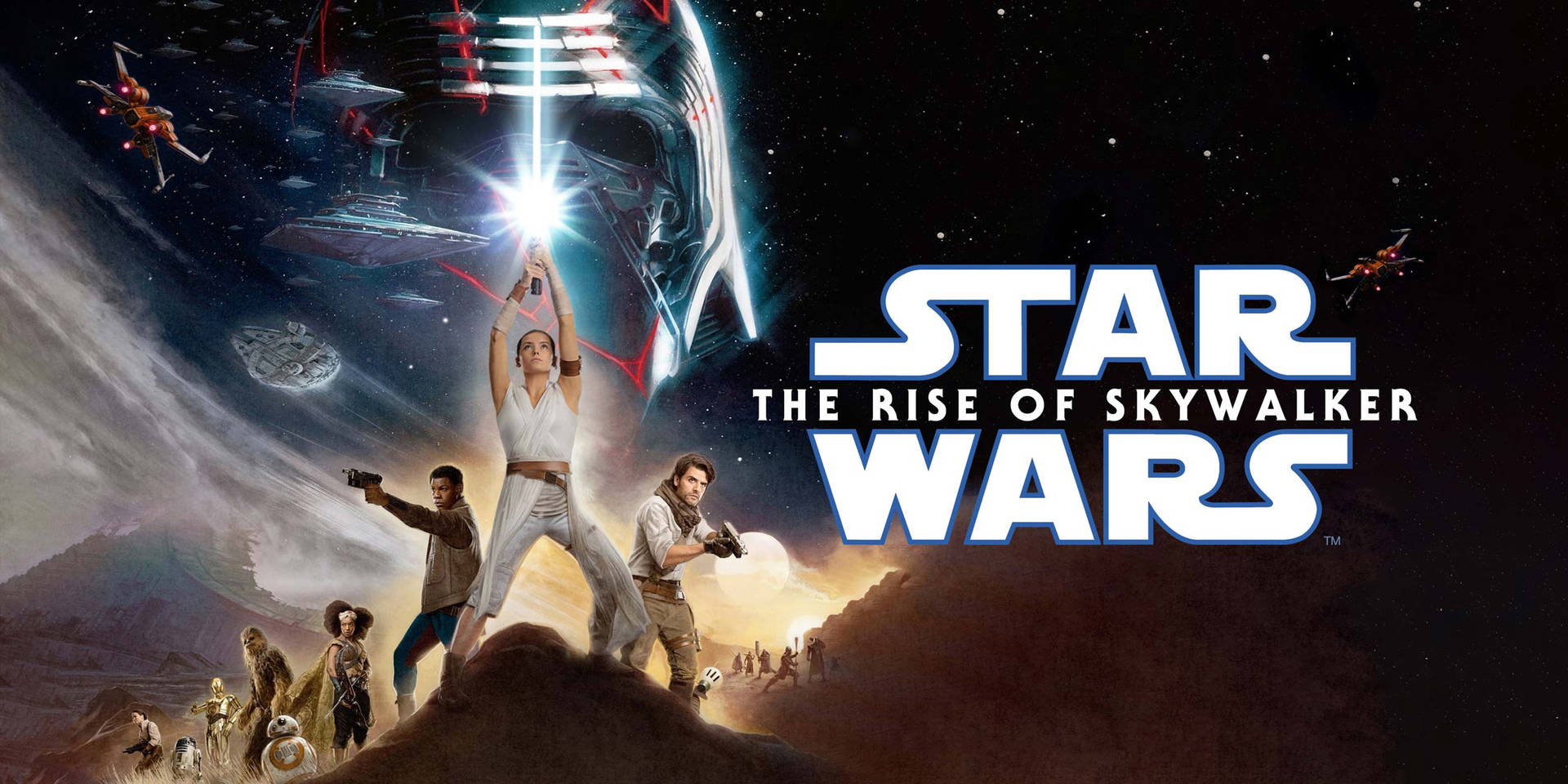 Rise Of Skywalker Movie Poster Wallpaper