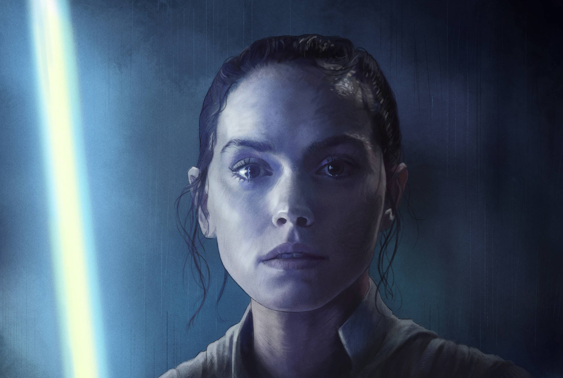 Rise Of Skywalker Rey Digital Art Wallpaper