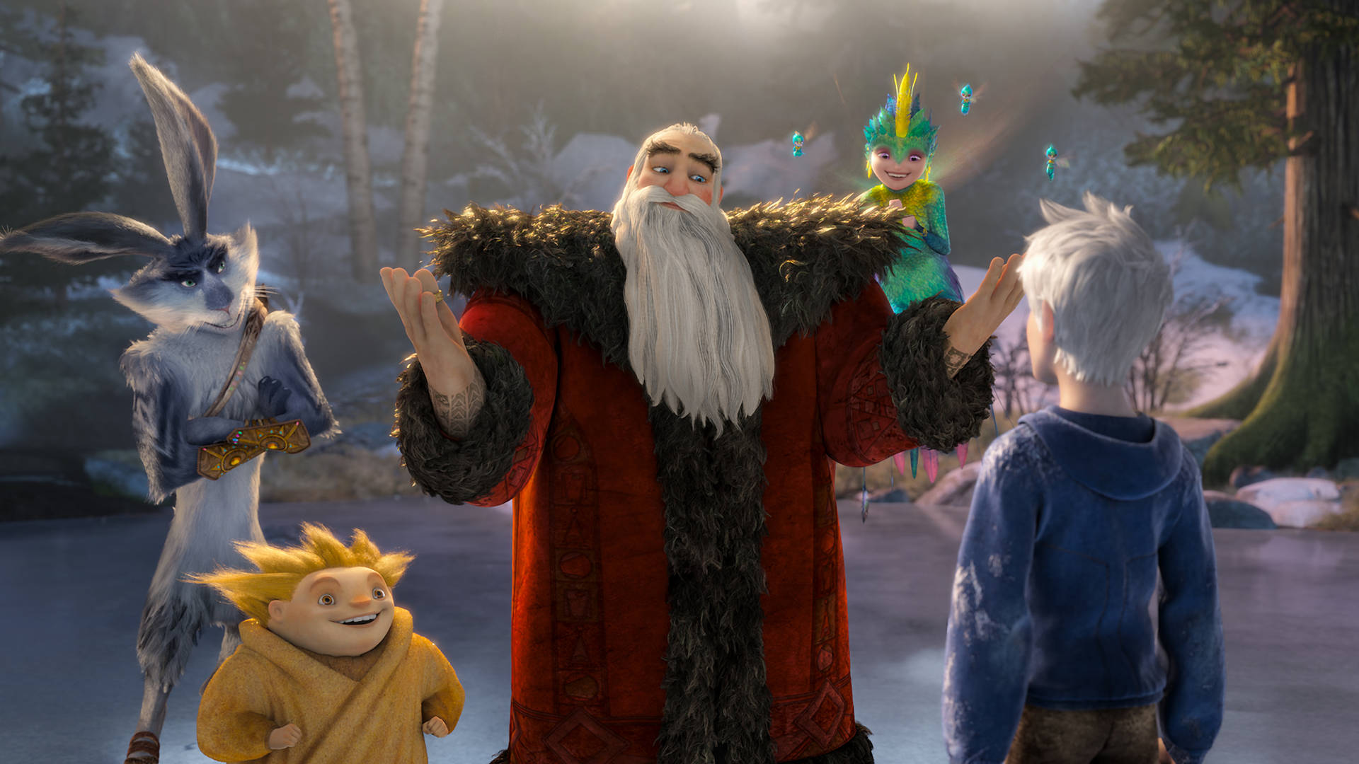 Jack Frost Emerges in Rise of The Guardians Wallpaper