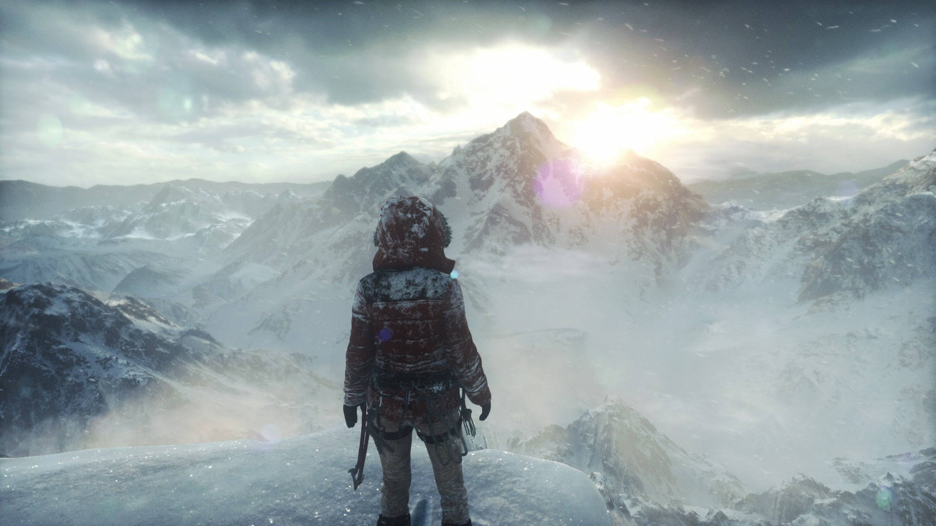 Rise Of The Tomb Raider Arctic Landscape