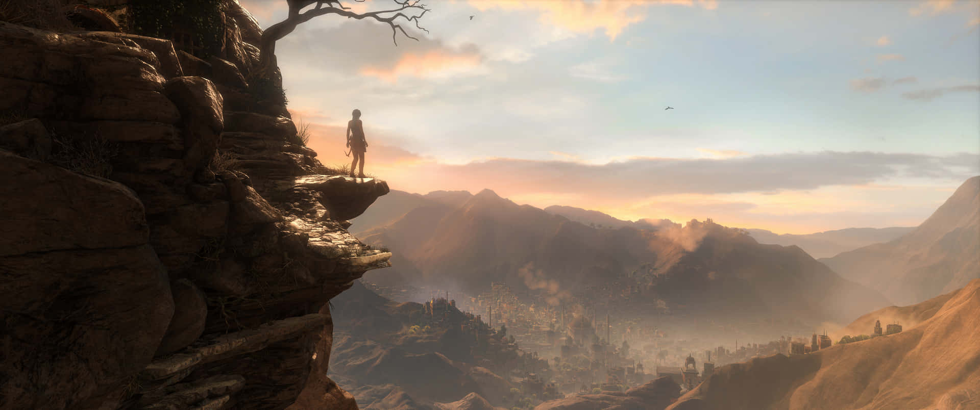 Laracroft Se Embarca En Una Aventura Traicionera En Rise Of The Tomb Raider.