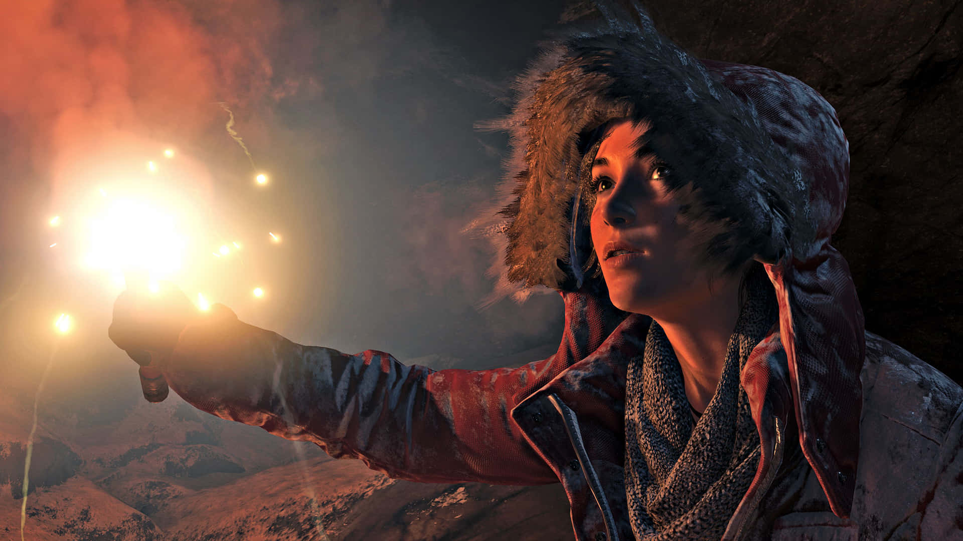 "Explore breathtaking landscapes in Rise Of The Tomb Raider."