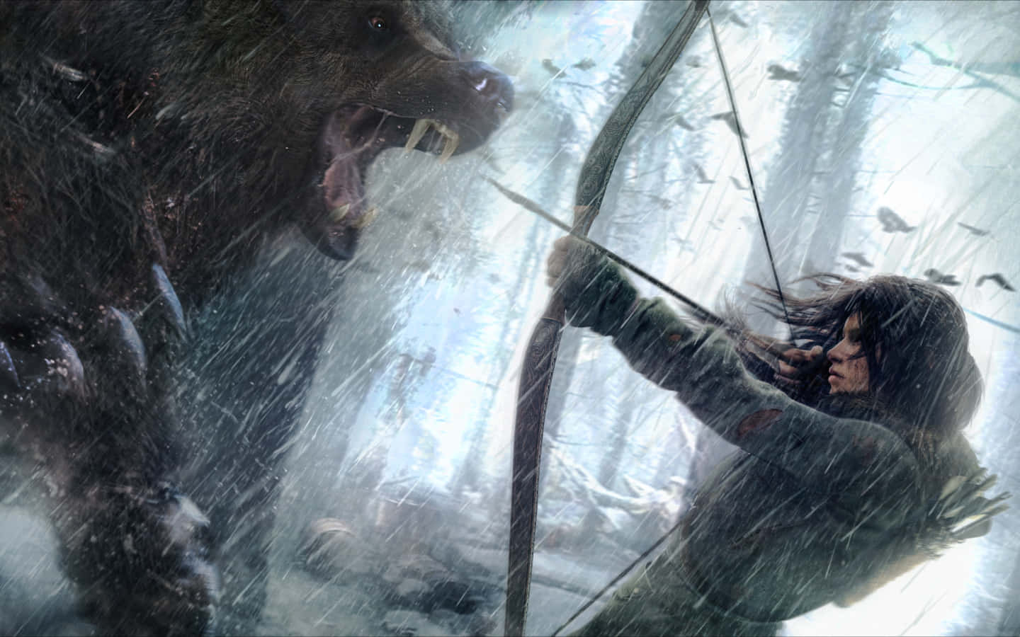 Riseof The Tomb Raider Videospiel - Erobere Alte Geheimnisse Und Bestaune Die Verlorenen Relikte