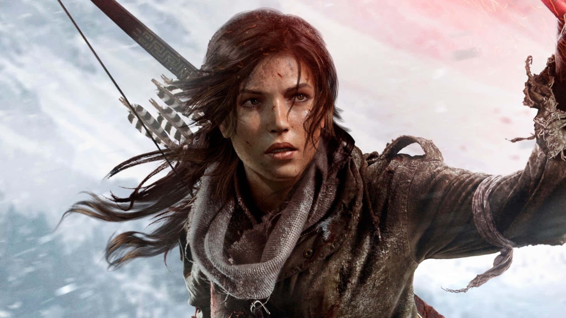 Trædind I Den Gamle Verden Af Rise Of The Tomb Raider.