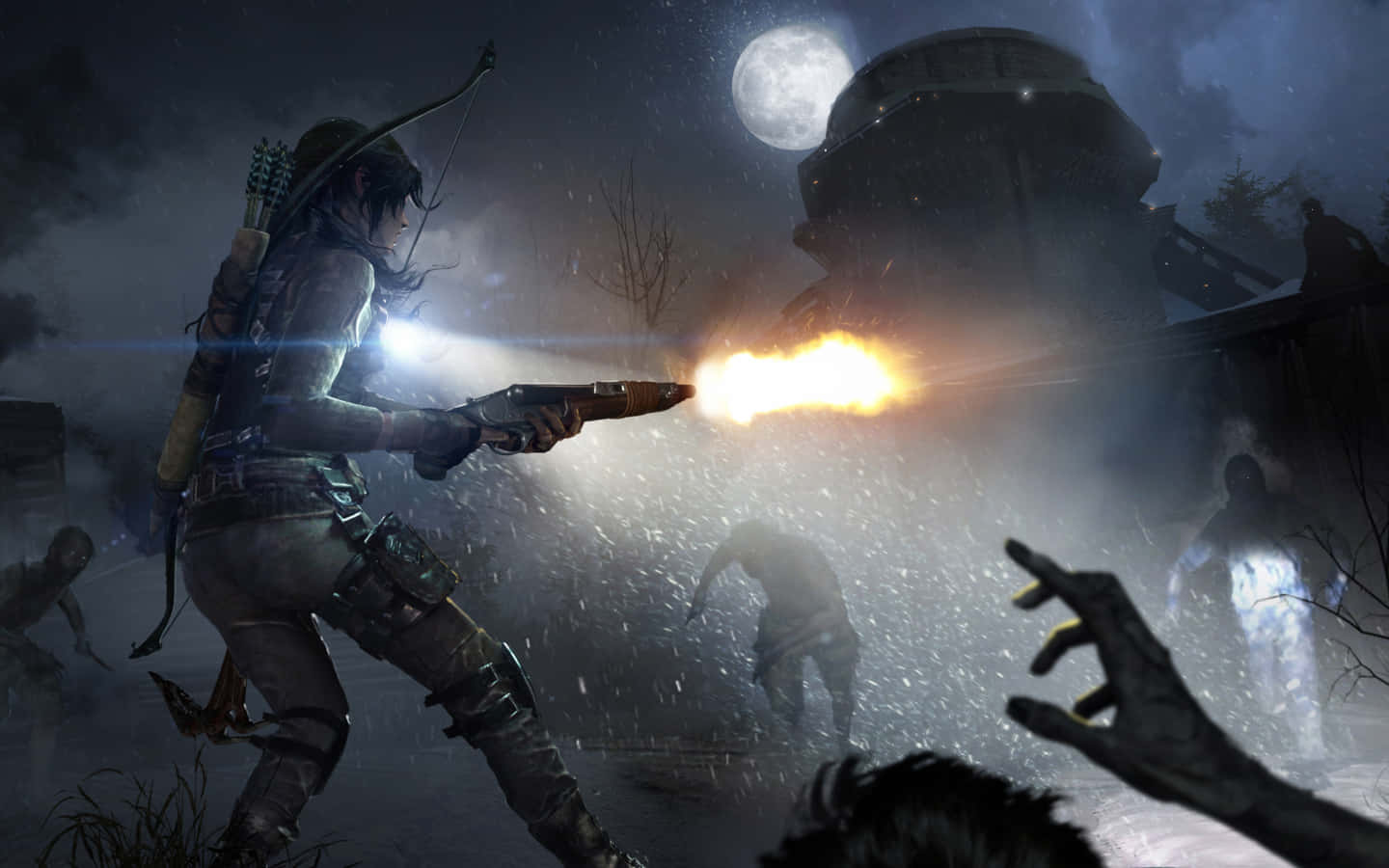Erövrahöjderna Med Rise Of The Tomb Raider