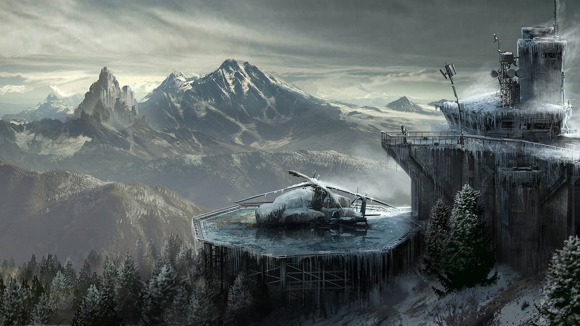 Rise Of The Tomb Raider Frozen Military Base