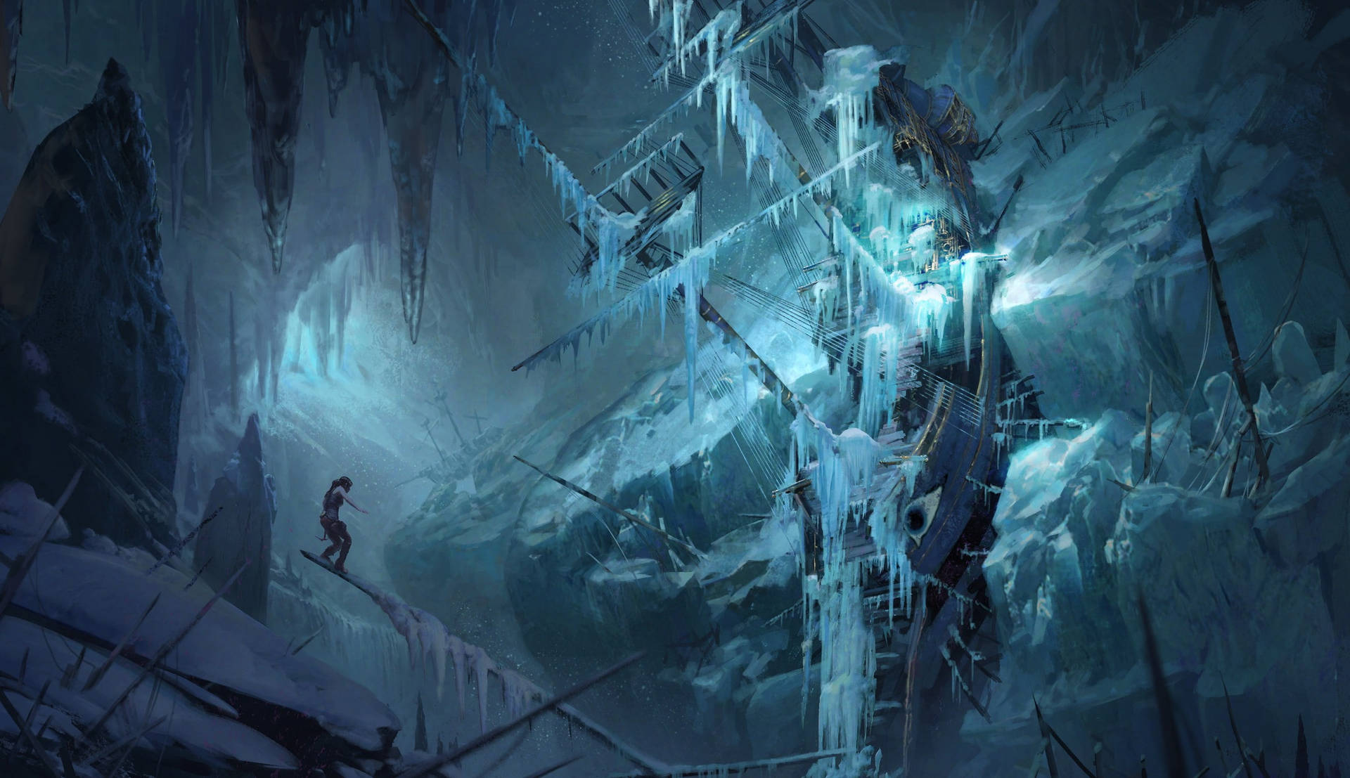Rise Of The Tomb Raider Ice Ship