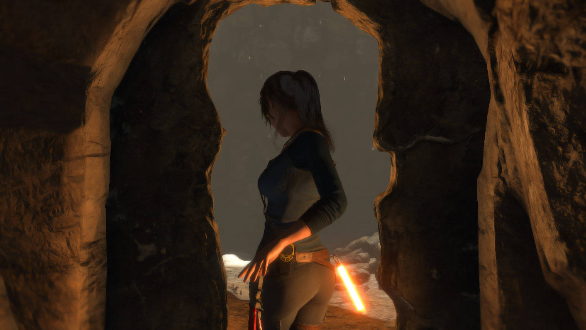 Rise Of The Tomb Raider Into The Cave