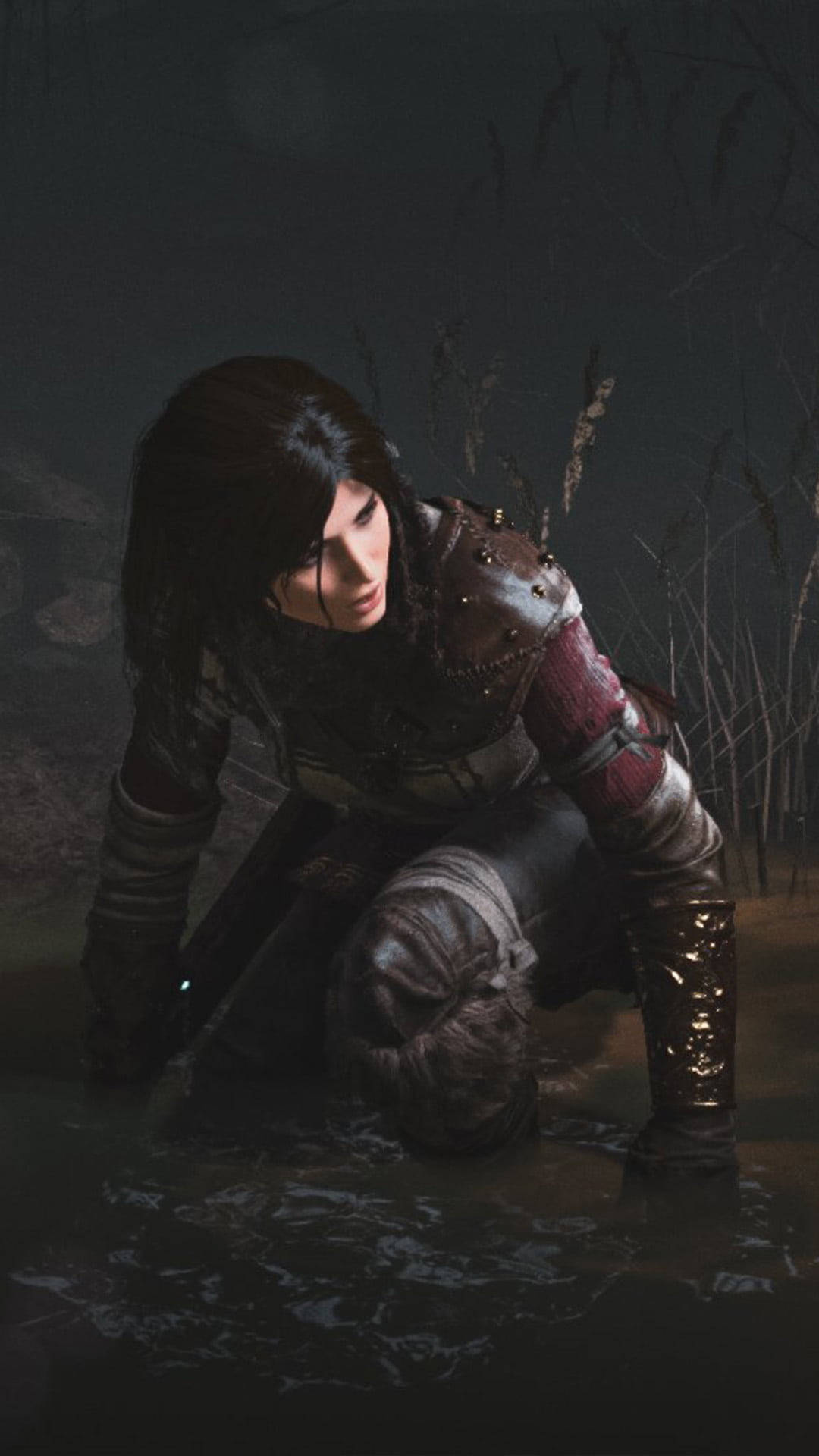 Rise Of The Tomb Raider Lara Crouching