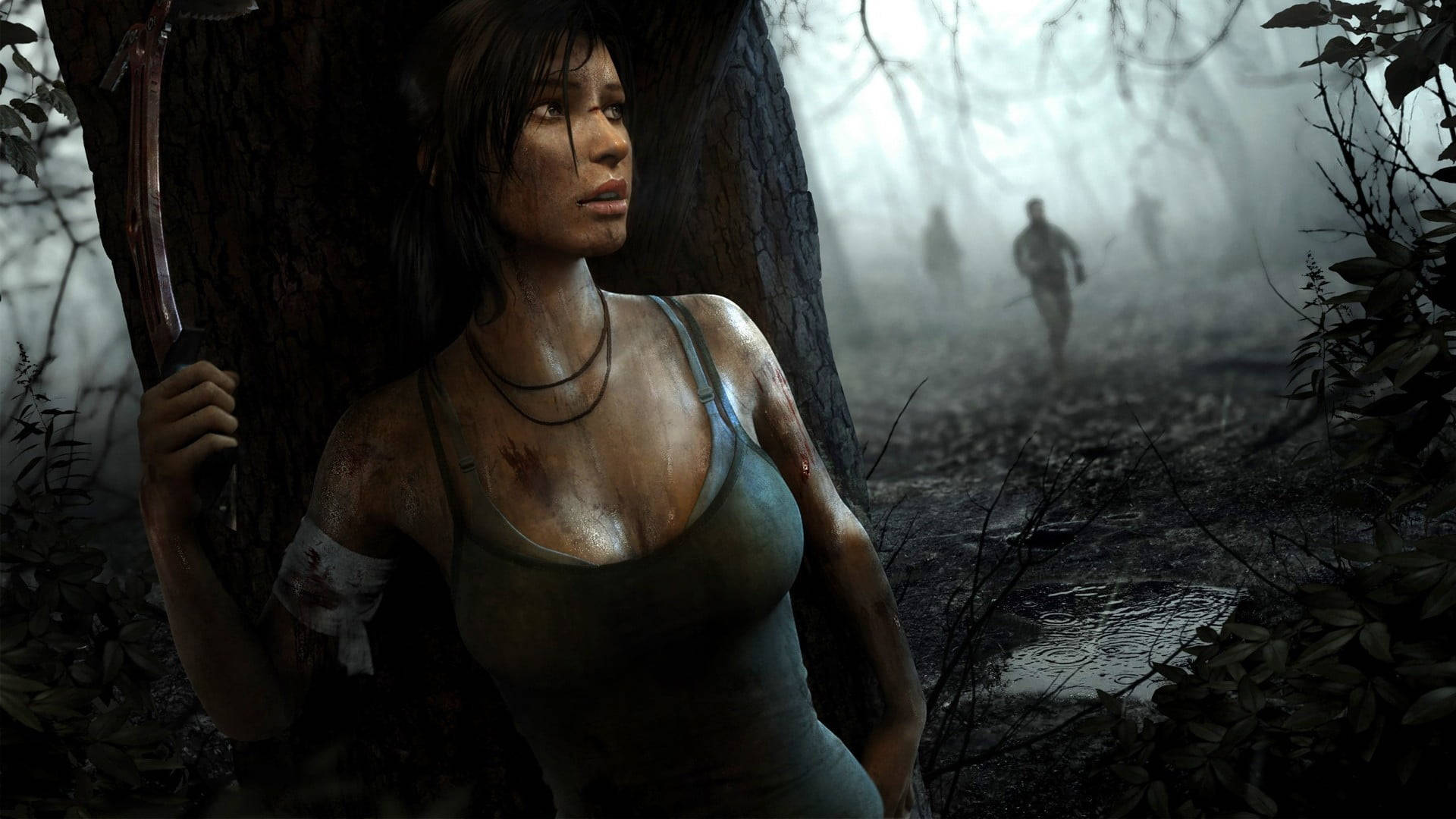 Rise Of The Tomb Raider Lara Hiding