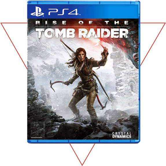 Riseofthe Tomb Raider P S4 Cover Art PNG