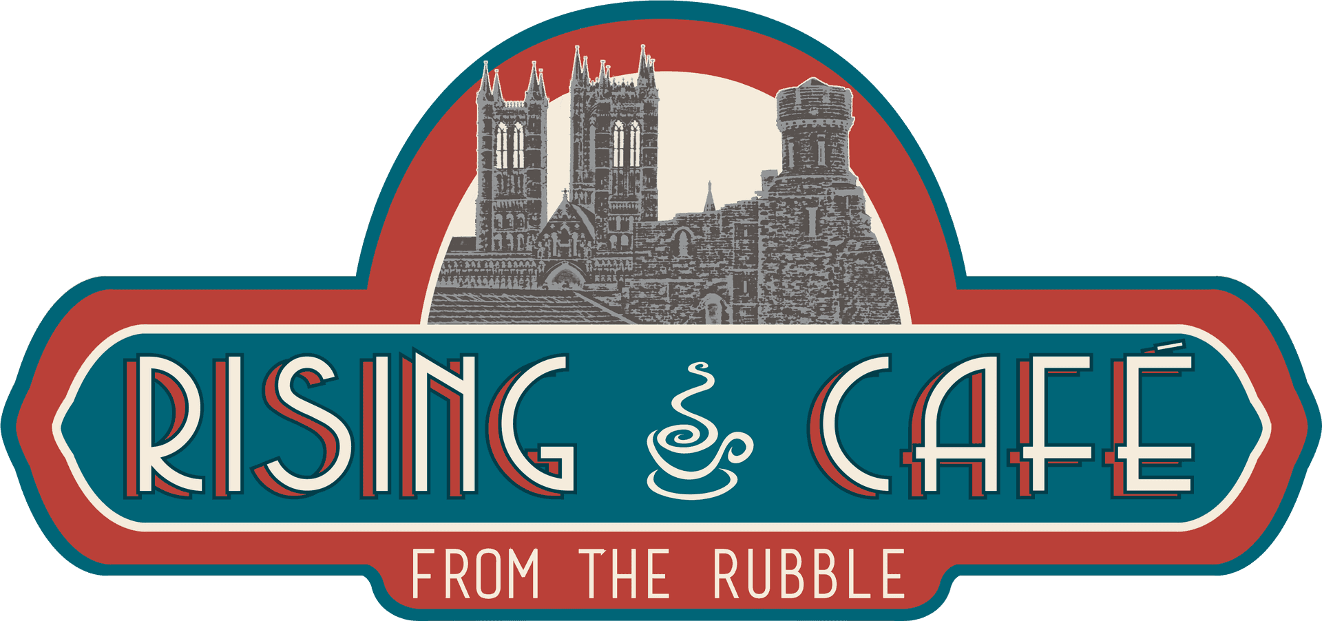 Rising Cafe Logo PNG